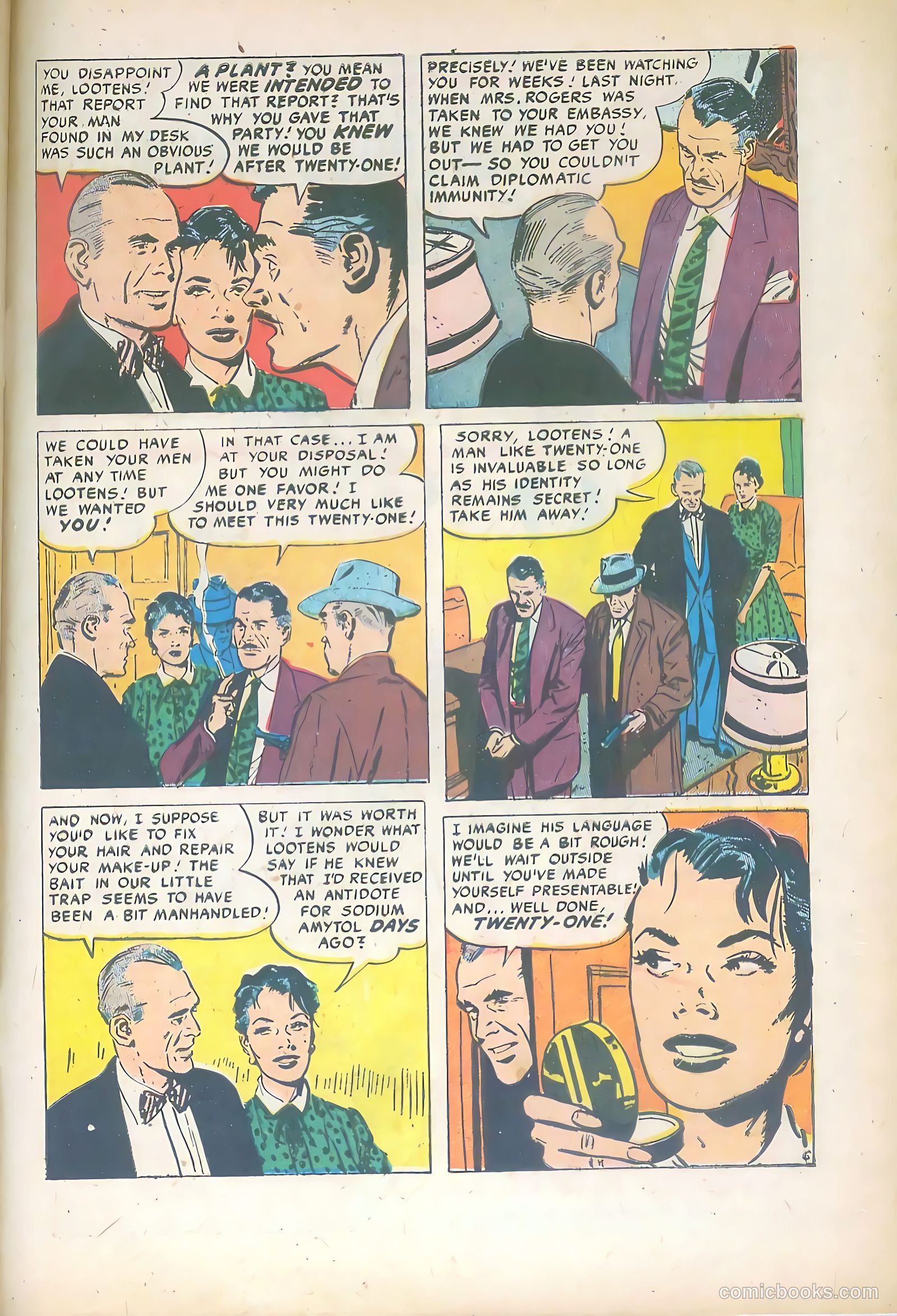 Top Secrets #1 (1947) — page 33 of 36