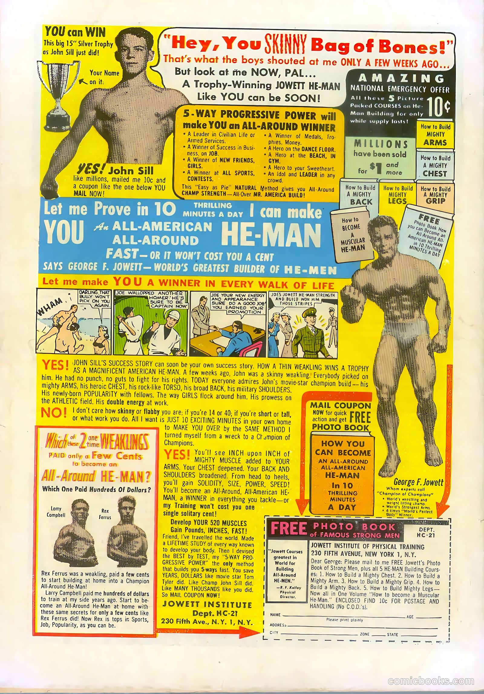 Top Secrets #1 (1947) — page 36 of 36