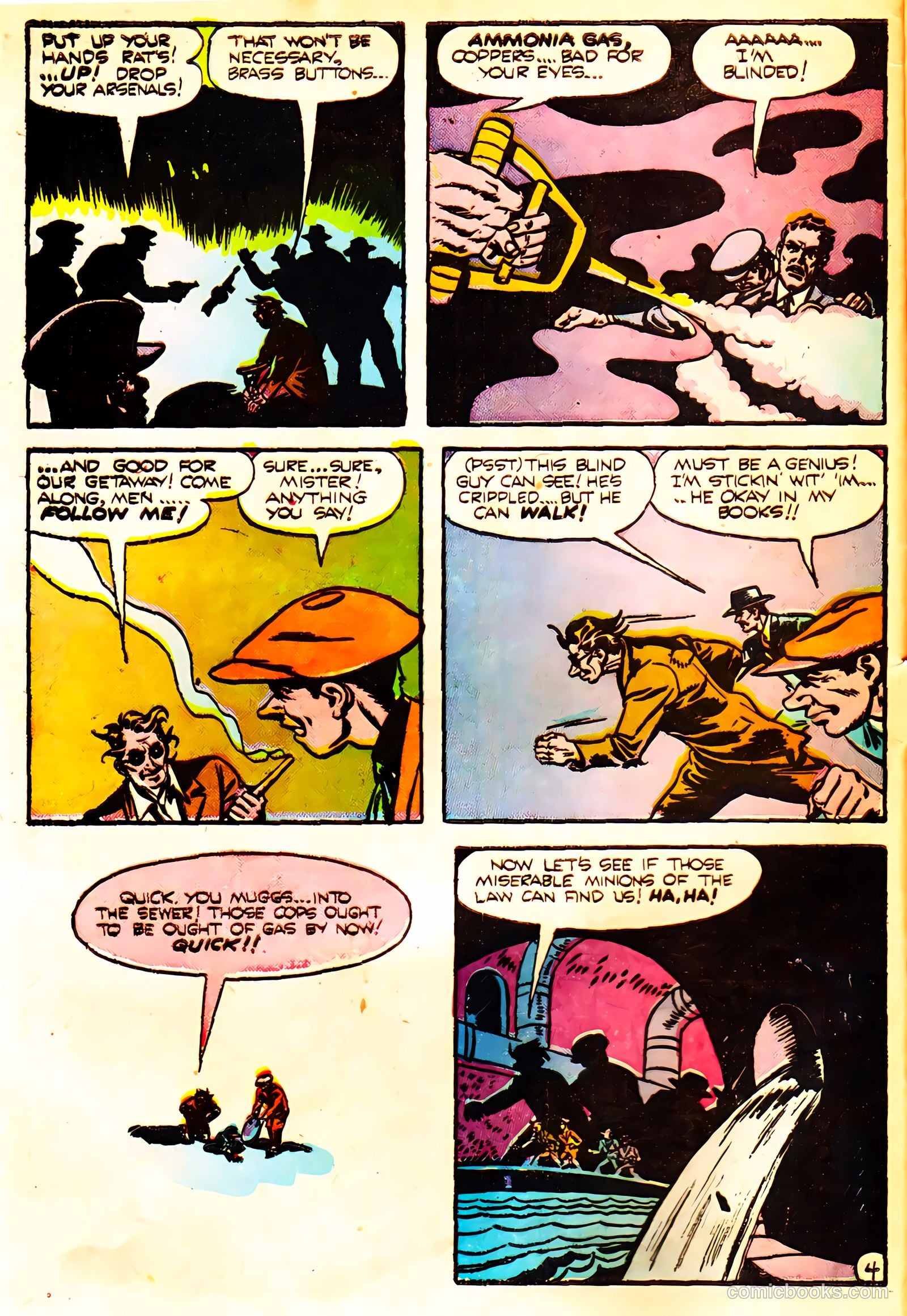 Top Spot Comics #1 (1945) — page 6 of 36