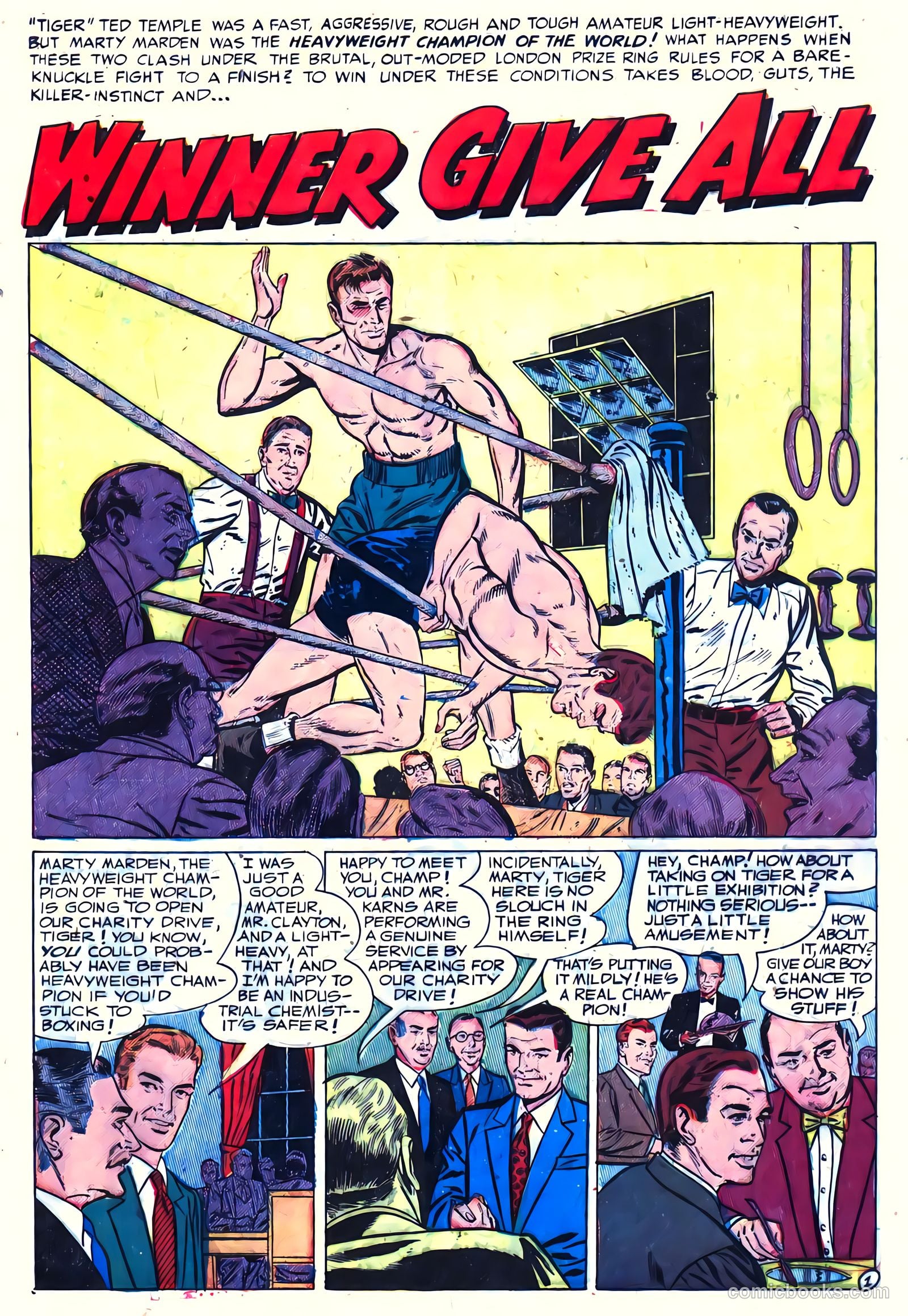 Tops in Adventure #1 (1952) — page 9
