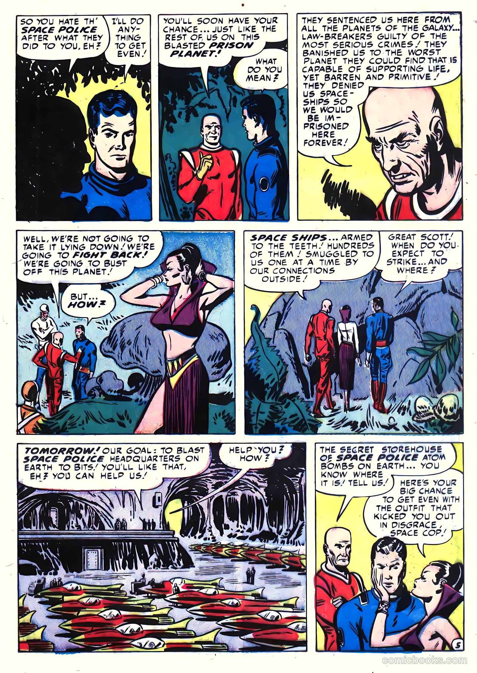 Tops in Adventure #1 (1952) — page 121