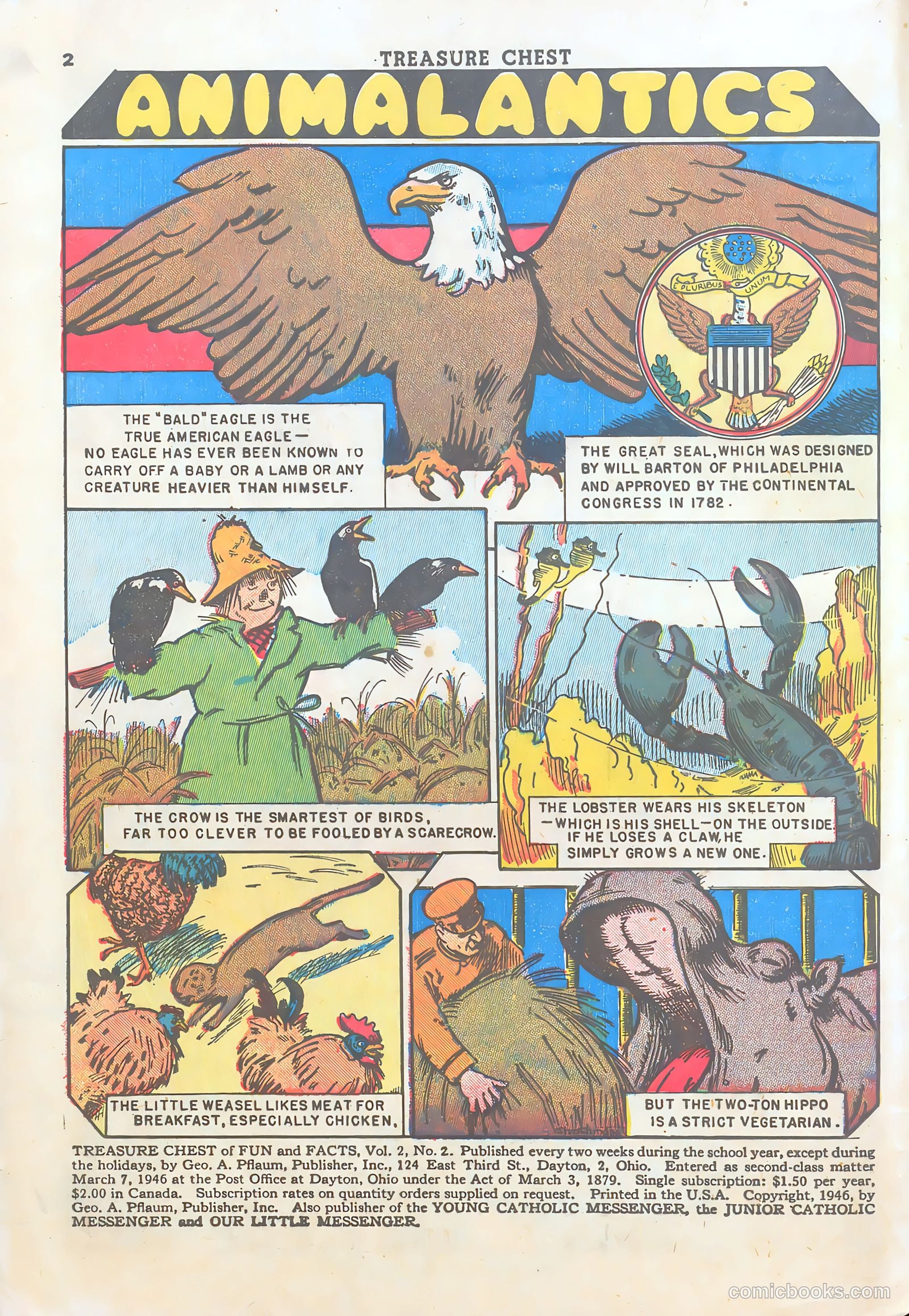 Treasure Chest Summer Edition #2 (1946) — page 2 of 32