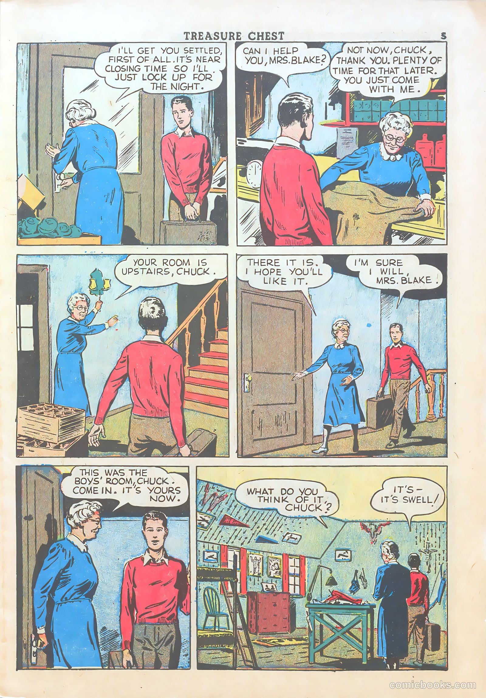 Treasure Chest Summer Edition #2 (1946) — page 5 of 32