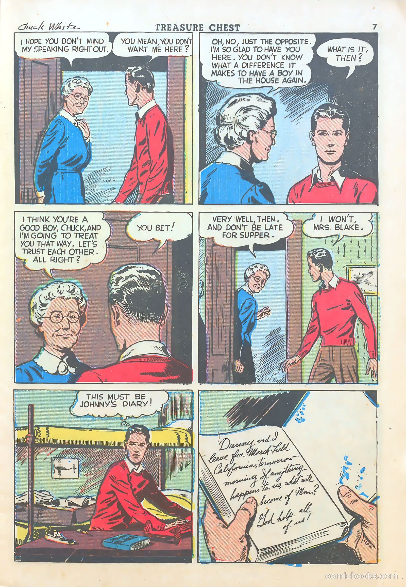 Treasure Chest Summer Edition #2 (1946) — page 7 of 32