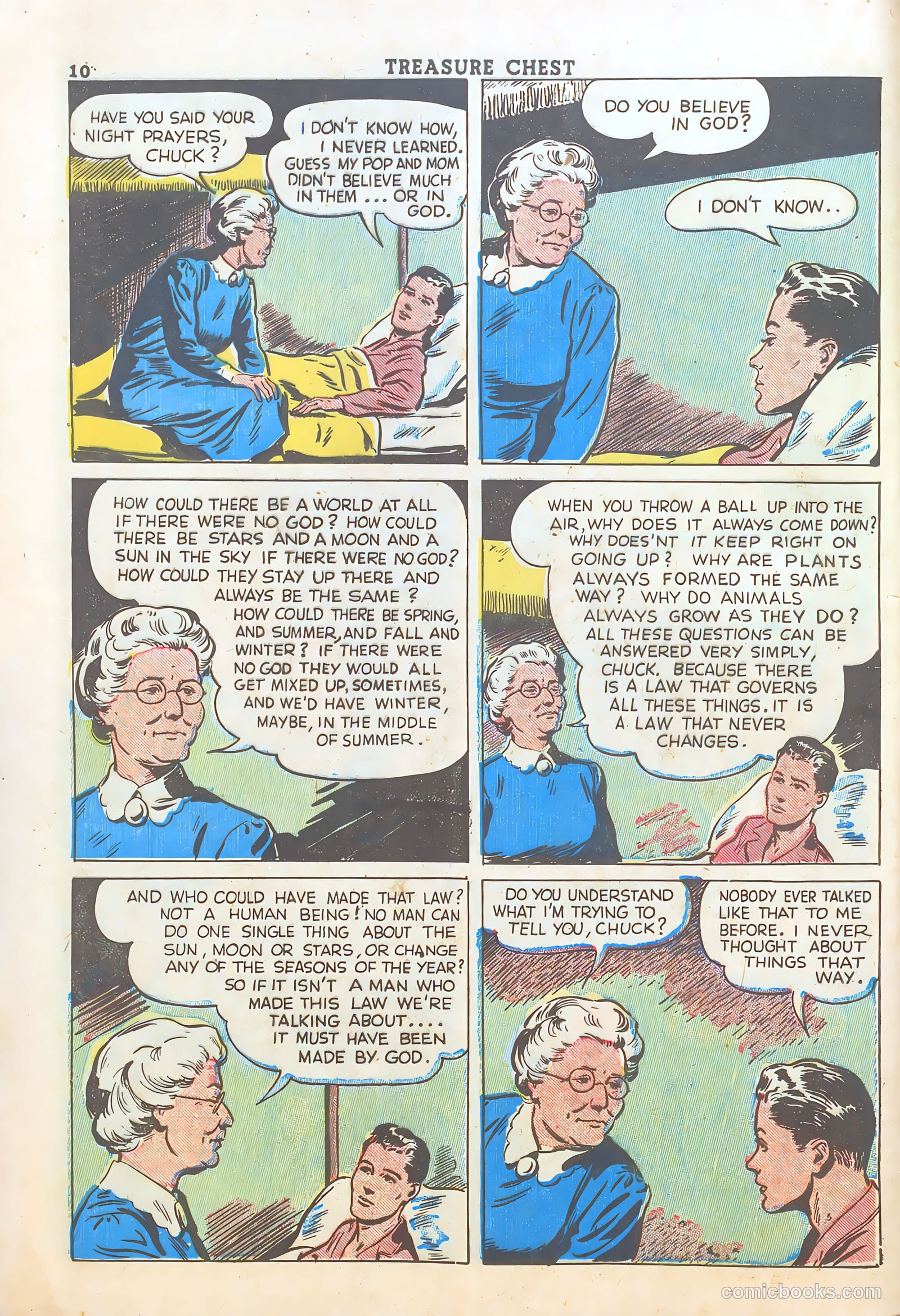 Treasure Chest Summer Edition #2 (1946) — page 10 of 32