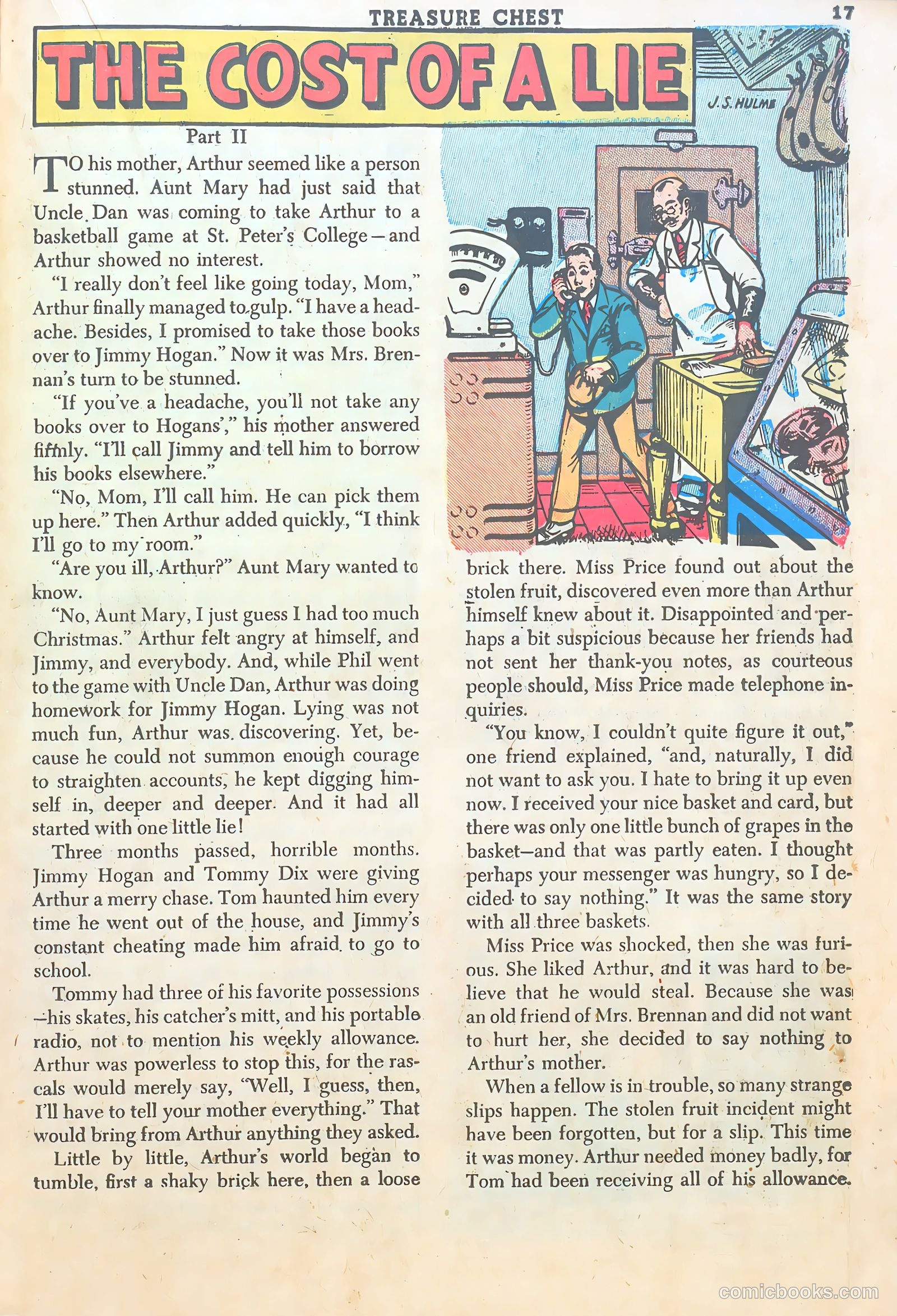 Treasure Chest Summer Edition #2 (1946) — page 17 of 32