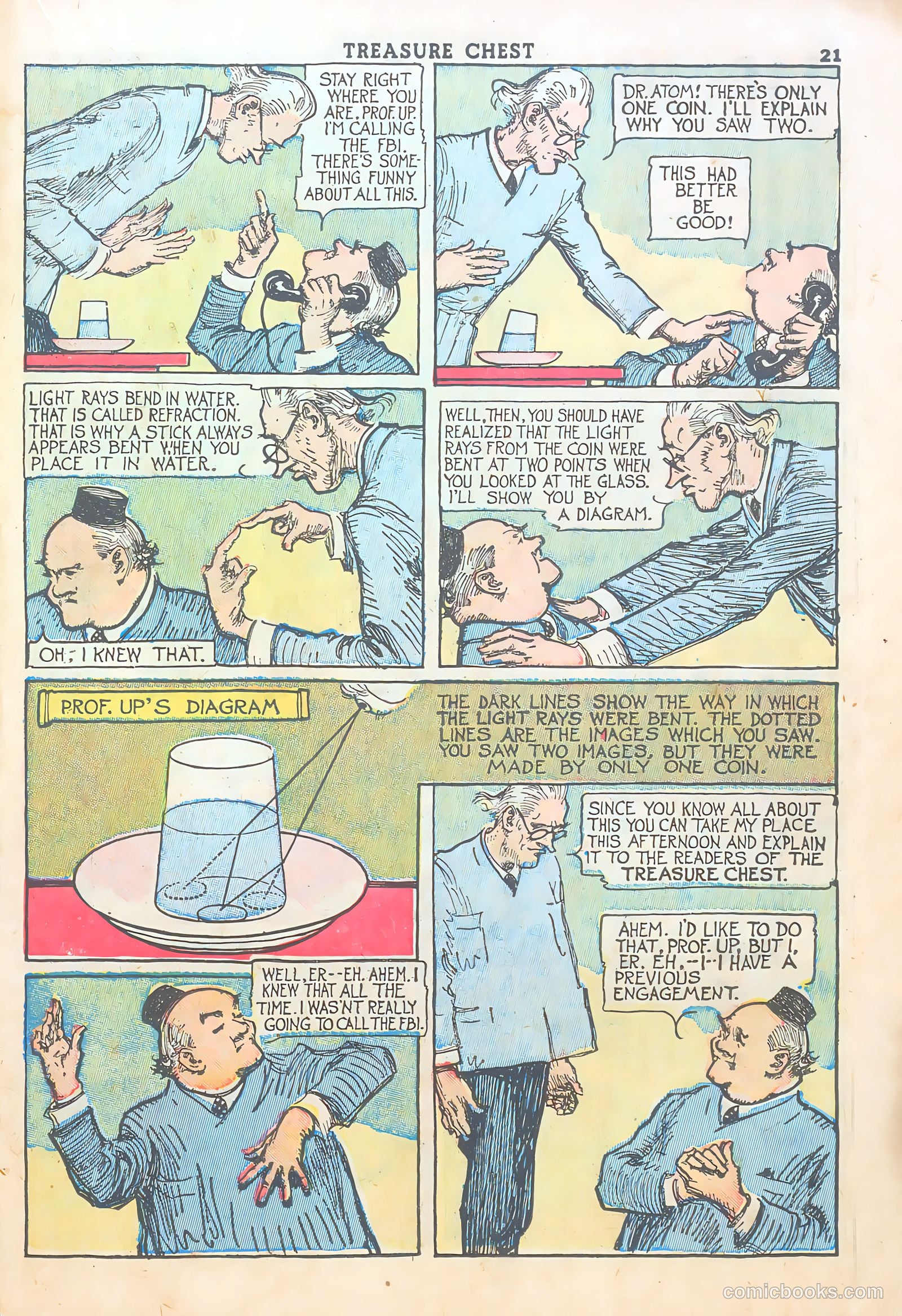 Treasure Chest Summer Edition #2 (1946) — page 21 of 32