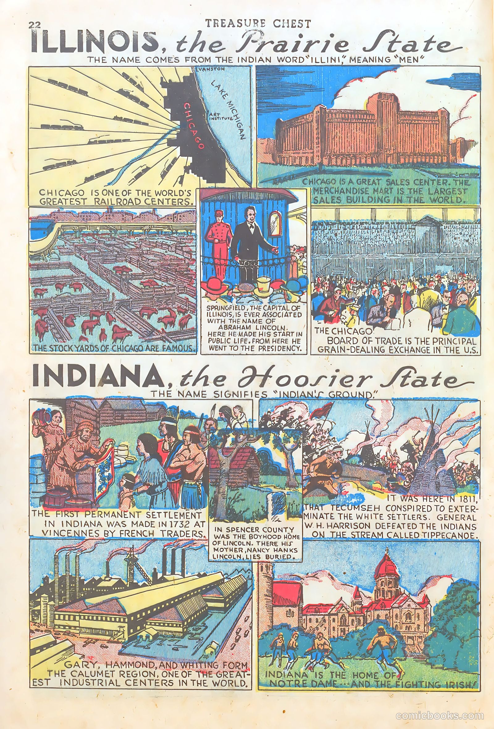 Treasure Chest Summer Edition #2 (1946) — page 22 of 32