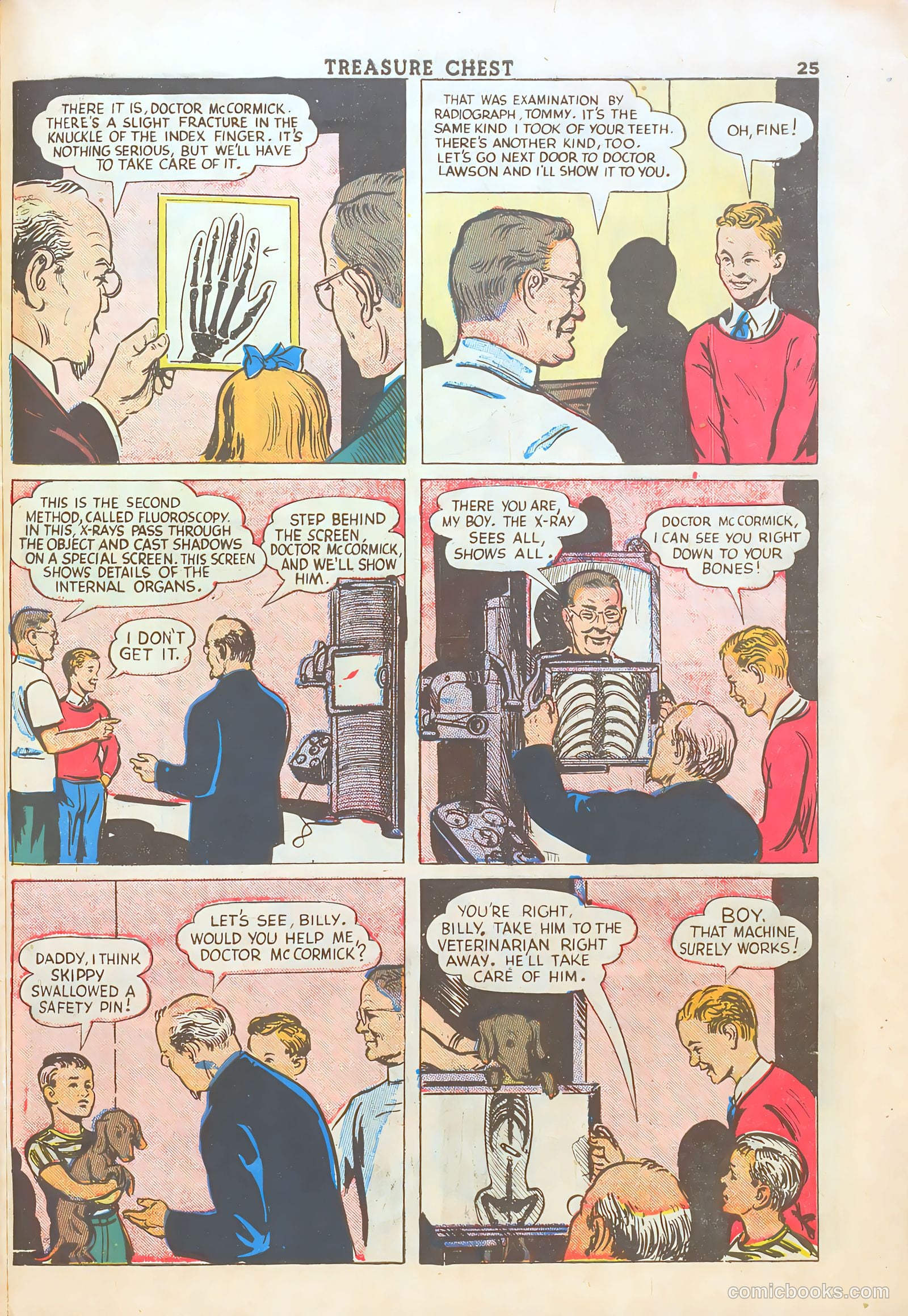 Treasure Chest Summer Edition #2 (1946) — page 25 of 32