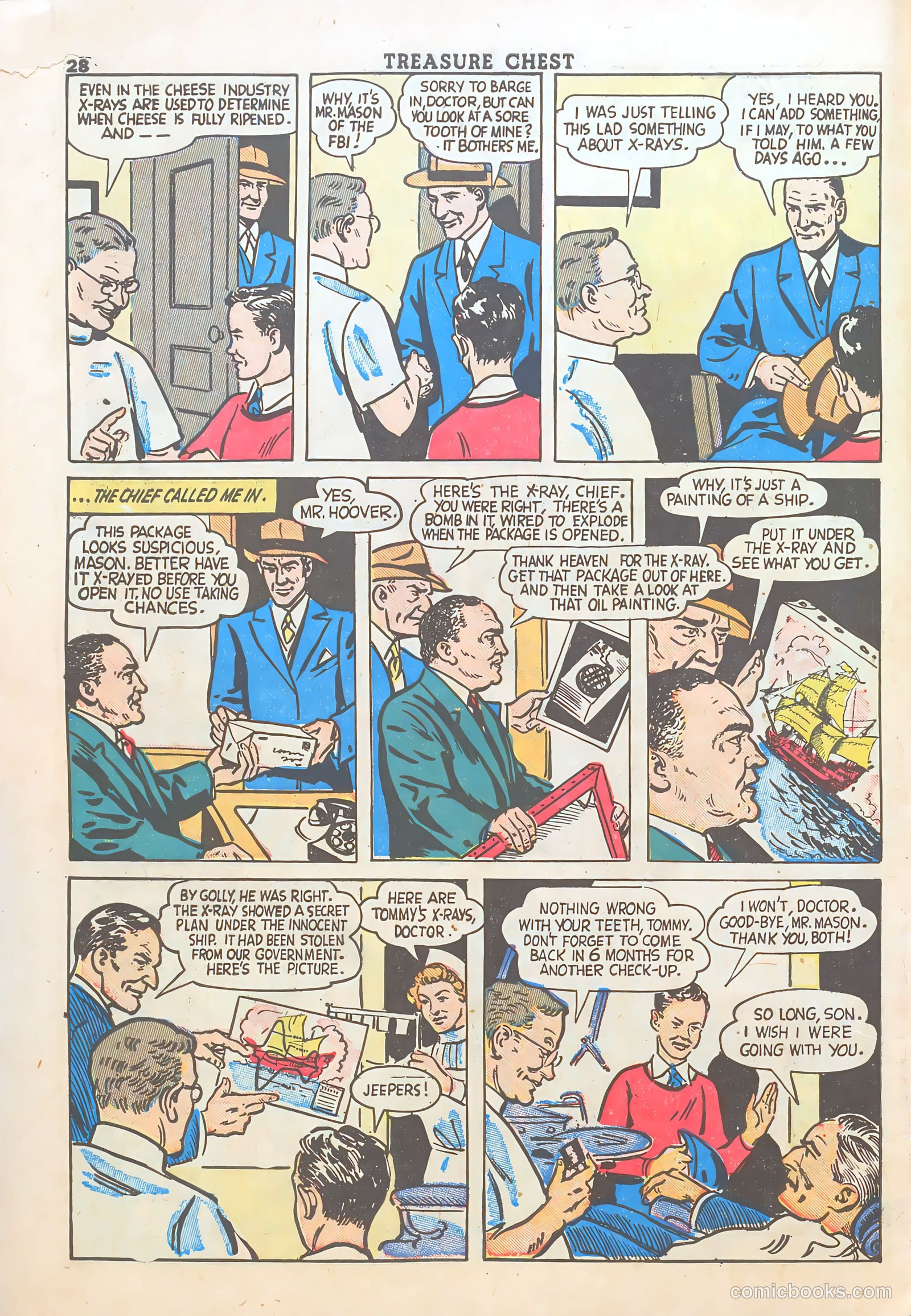 Treasure Chest Summer Edition #2 (1946) — page 28 of 32