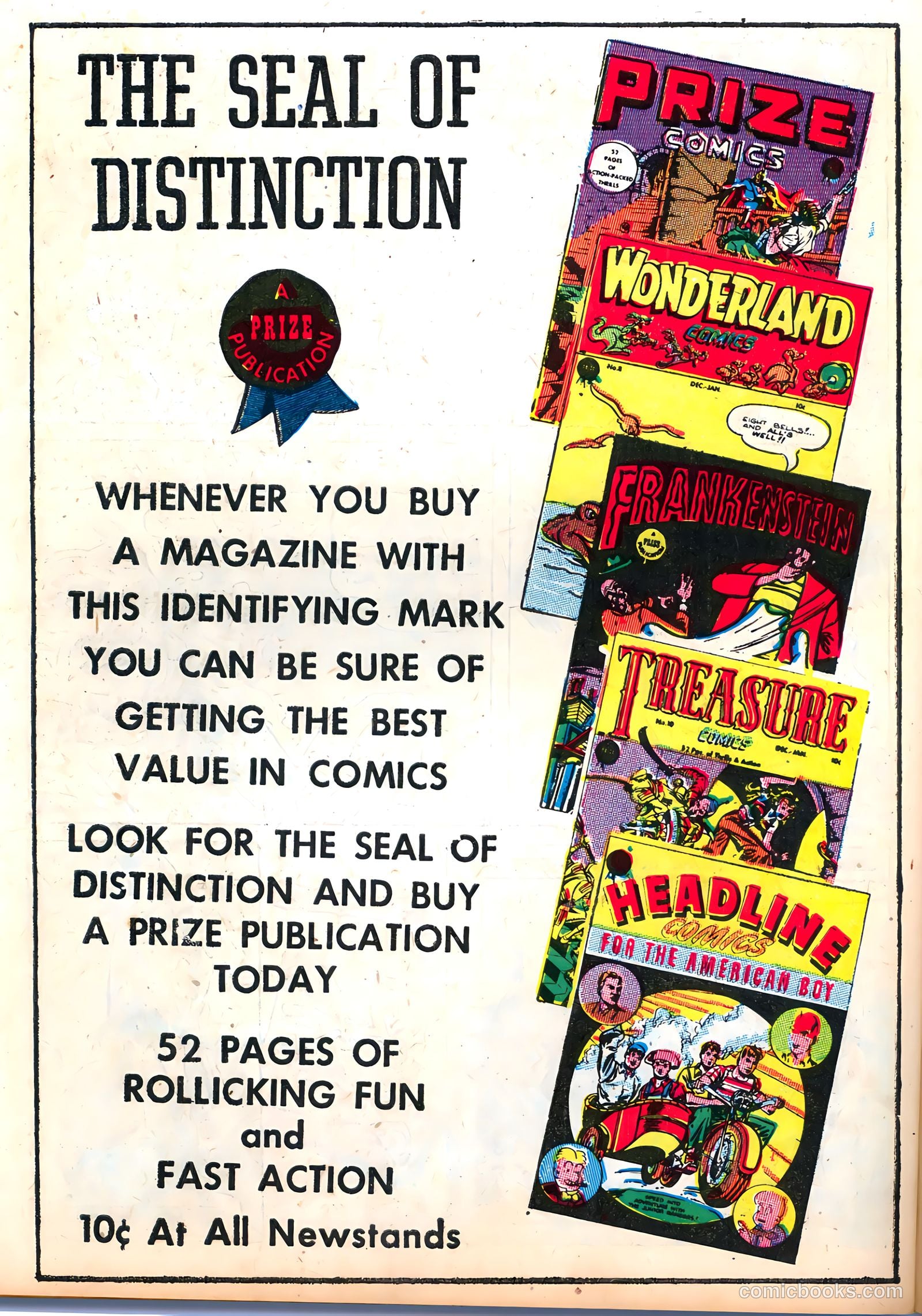 Treasure Comics #10 (1946) — page 42 of 53