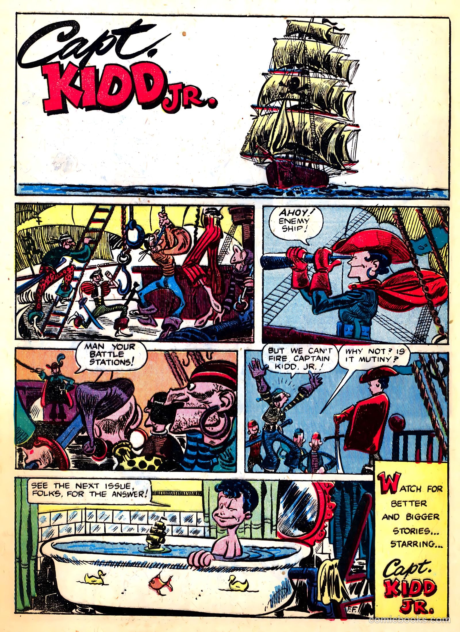 Treasure Comics #7 (1946) — page 34 of 53