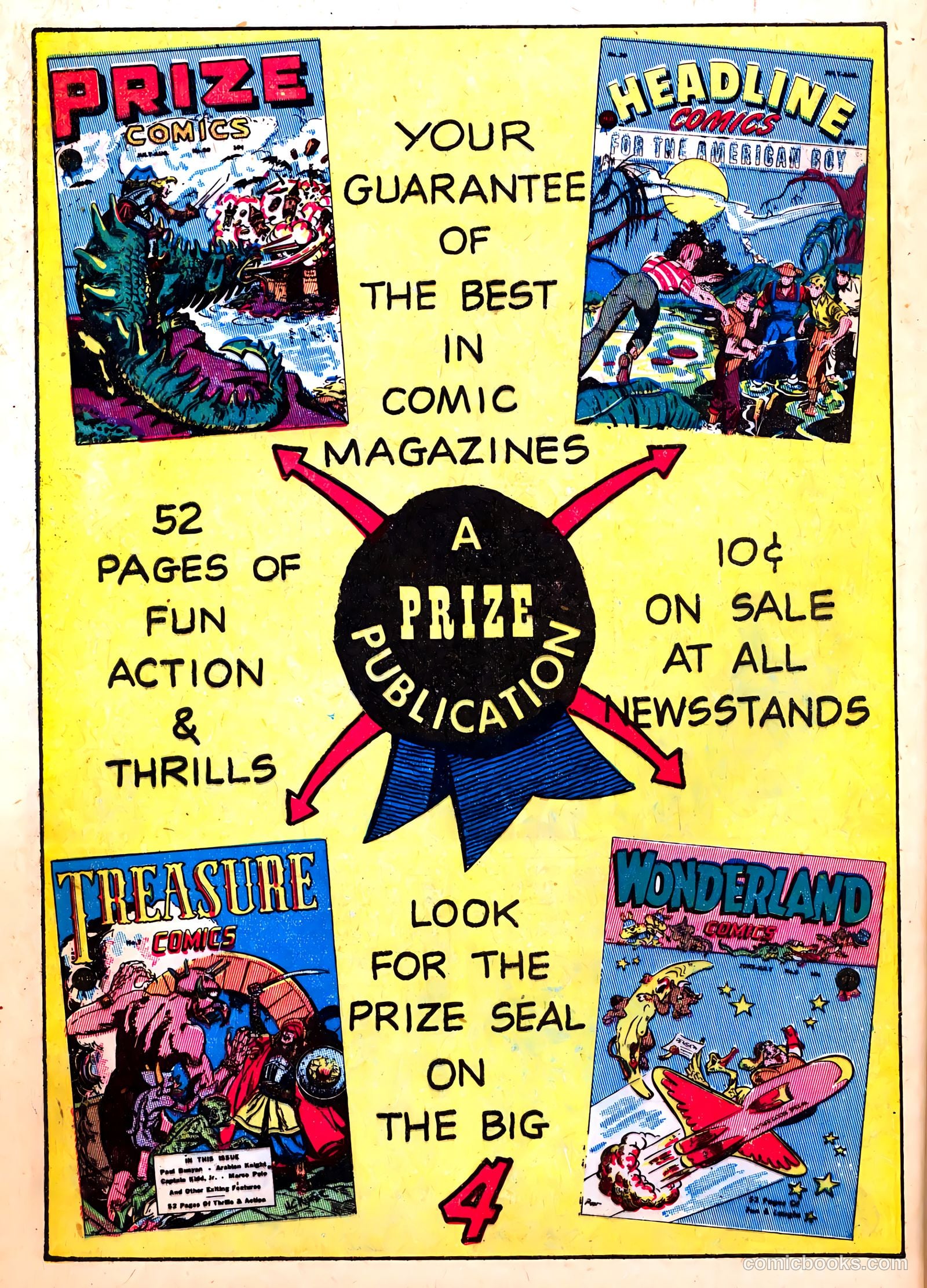 Treasure Comics #7 (1946) — page 40 of 53