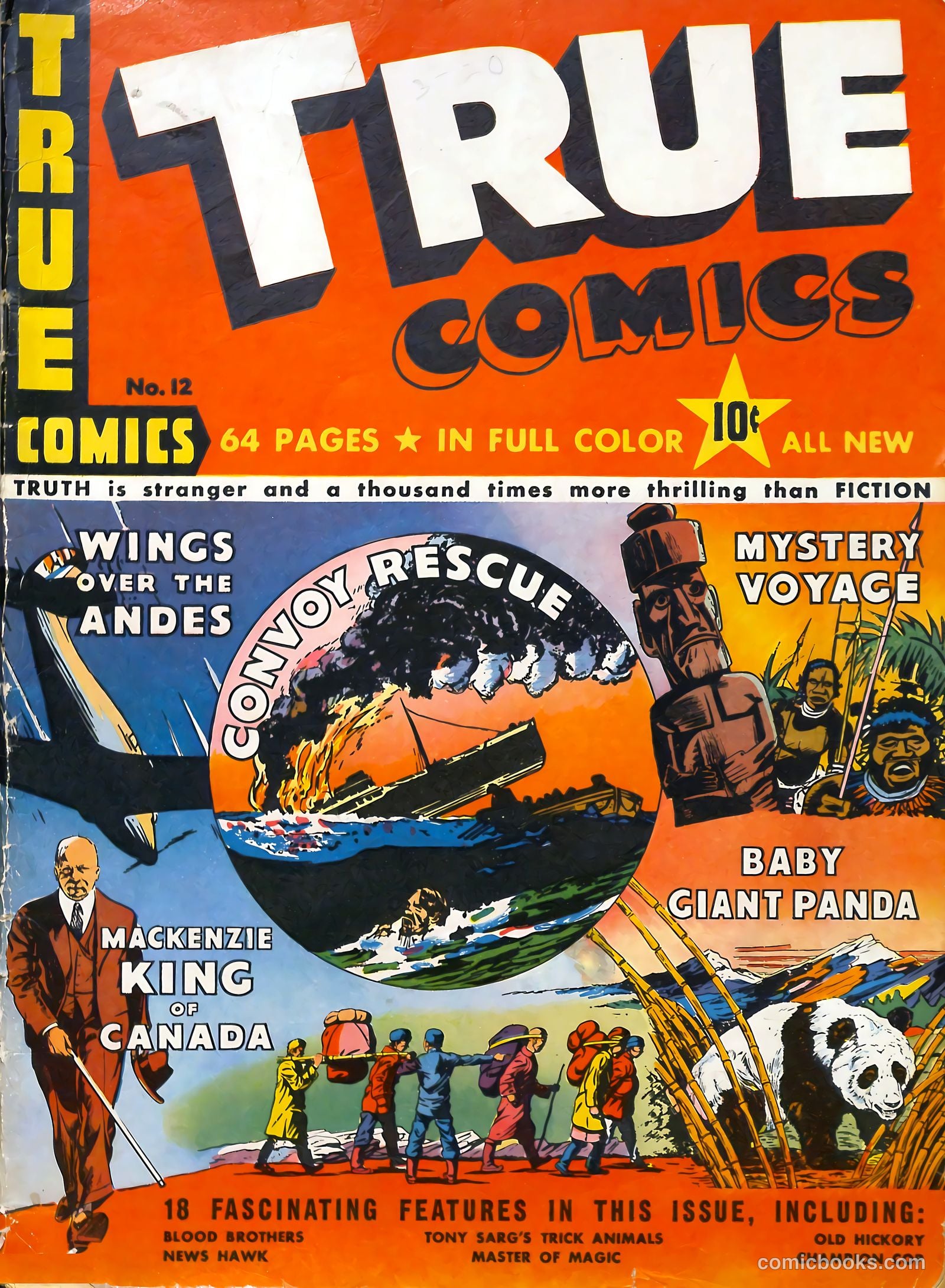 True Comics #12 cover