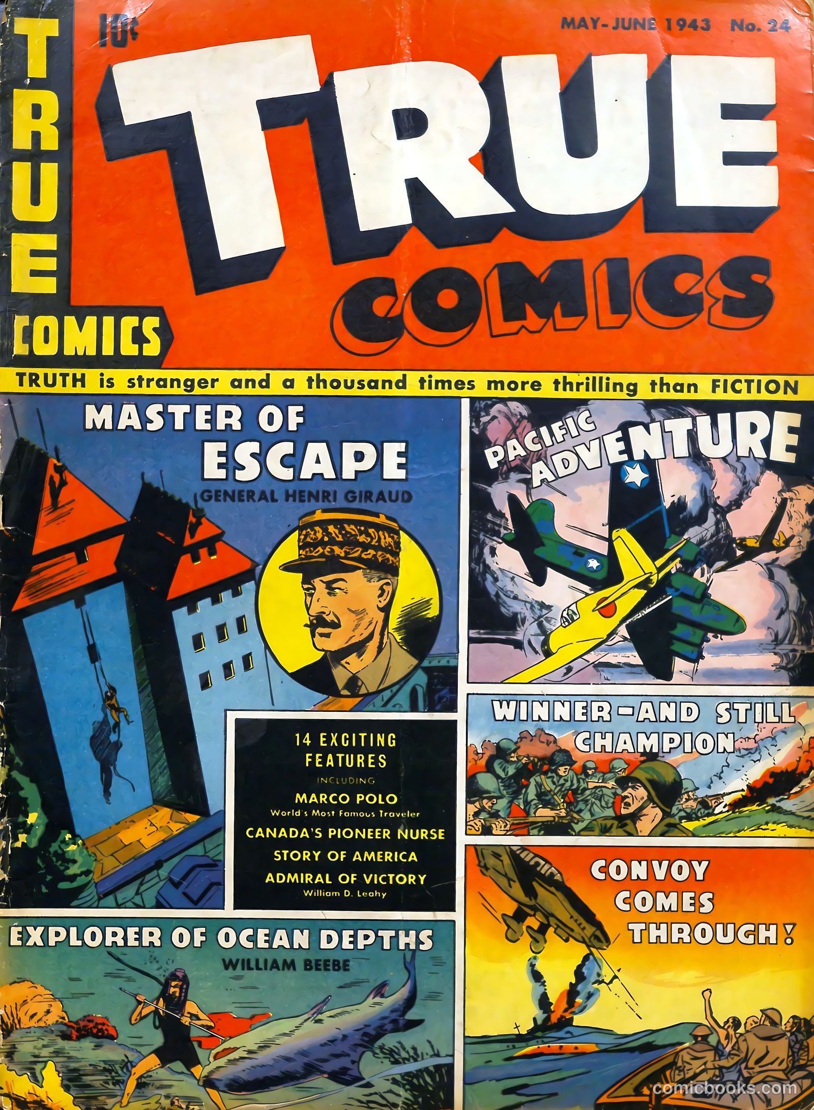 True Comics #24 cover