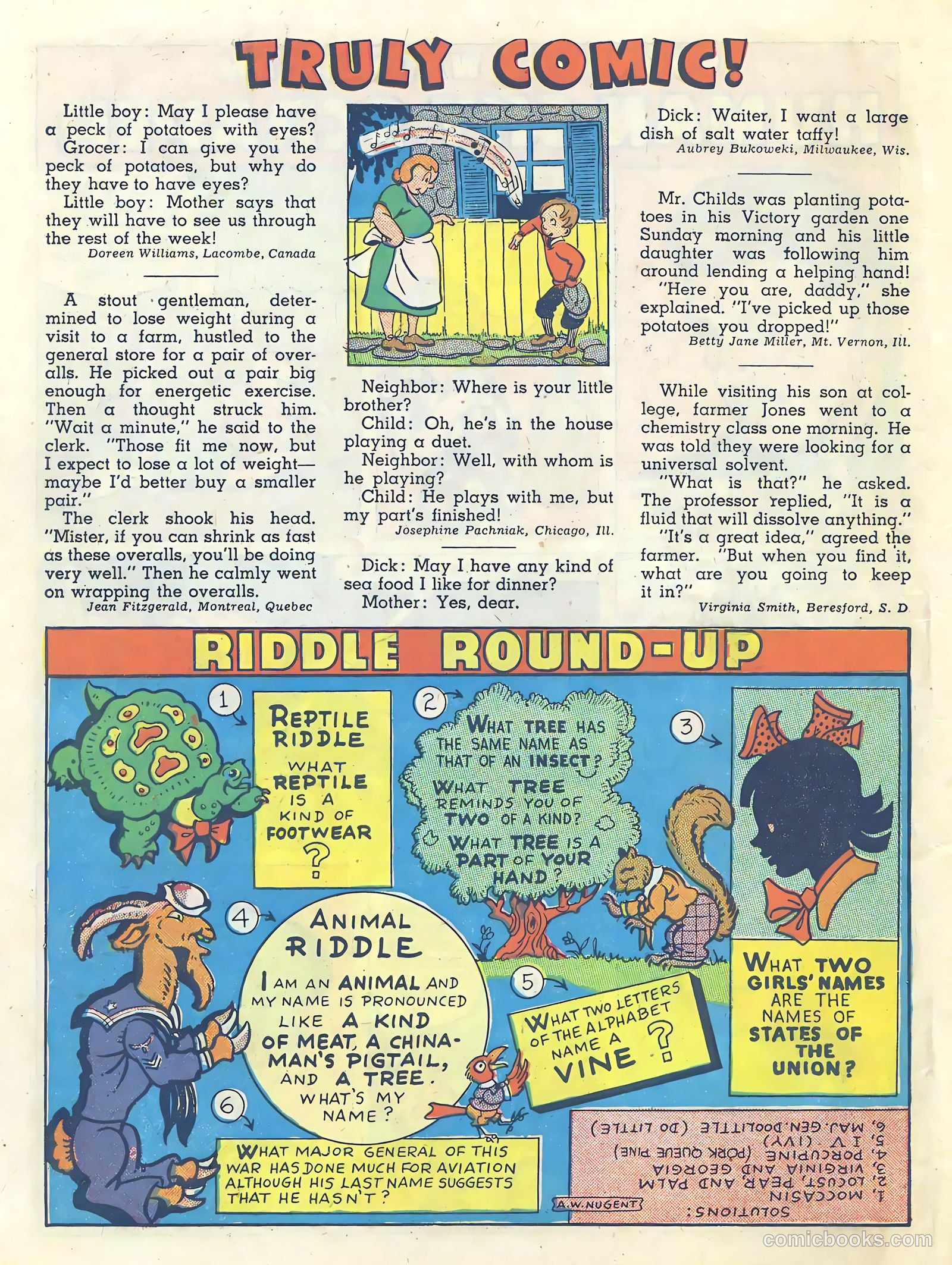 True Comics #26 (1943) — page 42