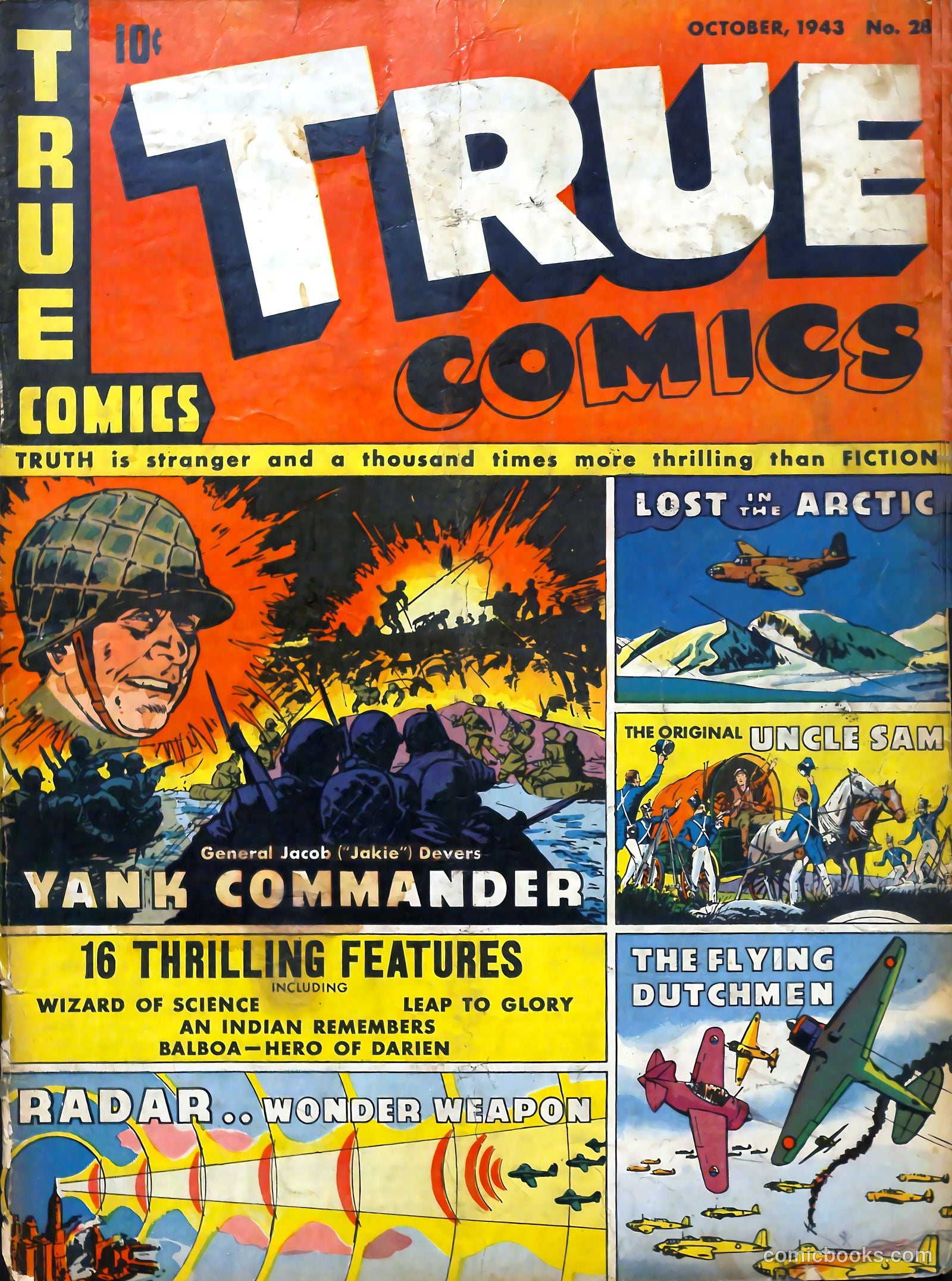 True Comics #28 cover