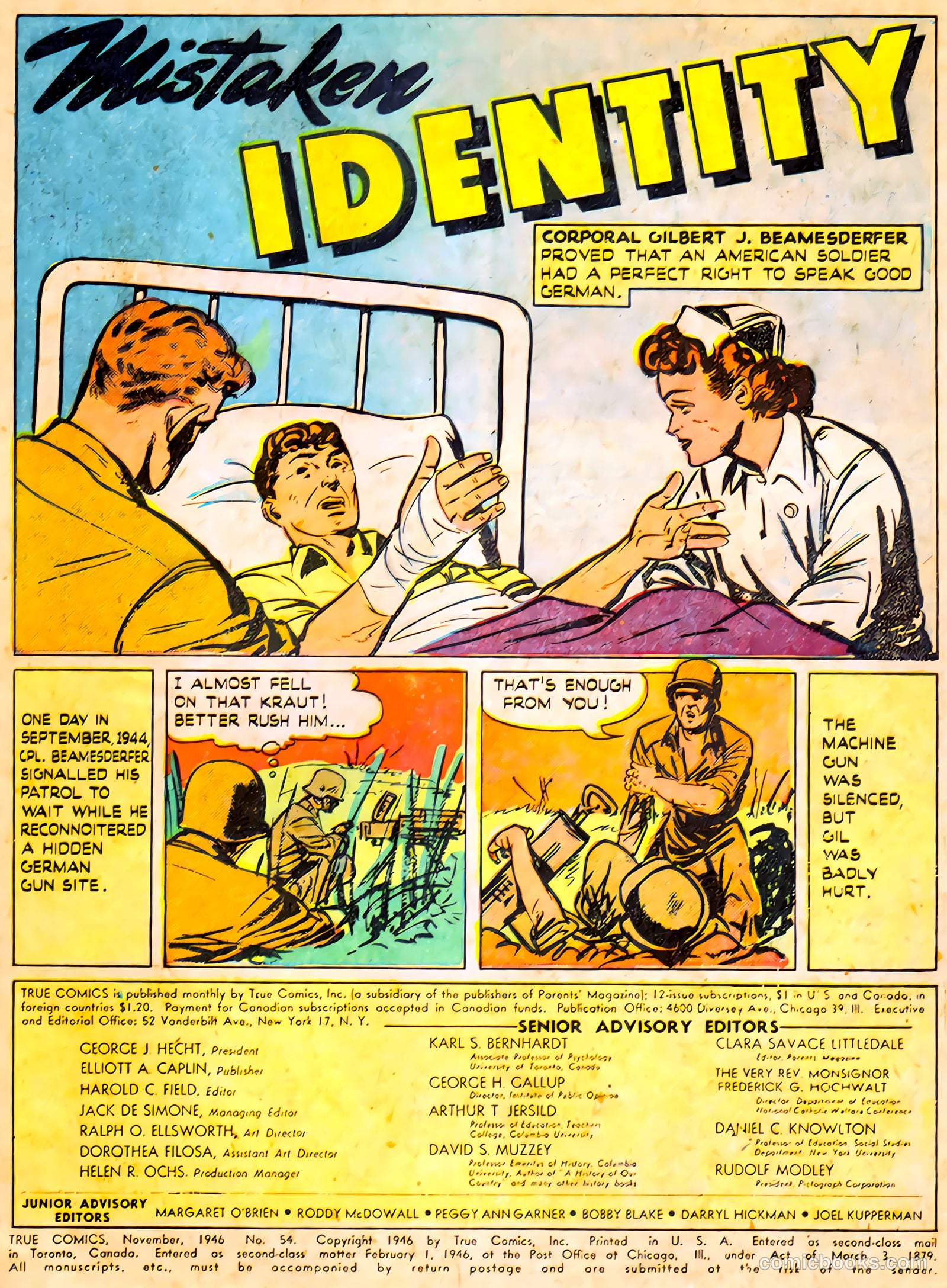 True Comics #54 (1946, Parents' Magazine Press) — page 3 of 51