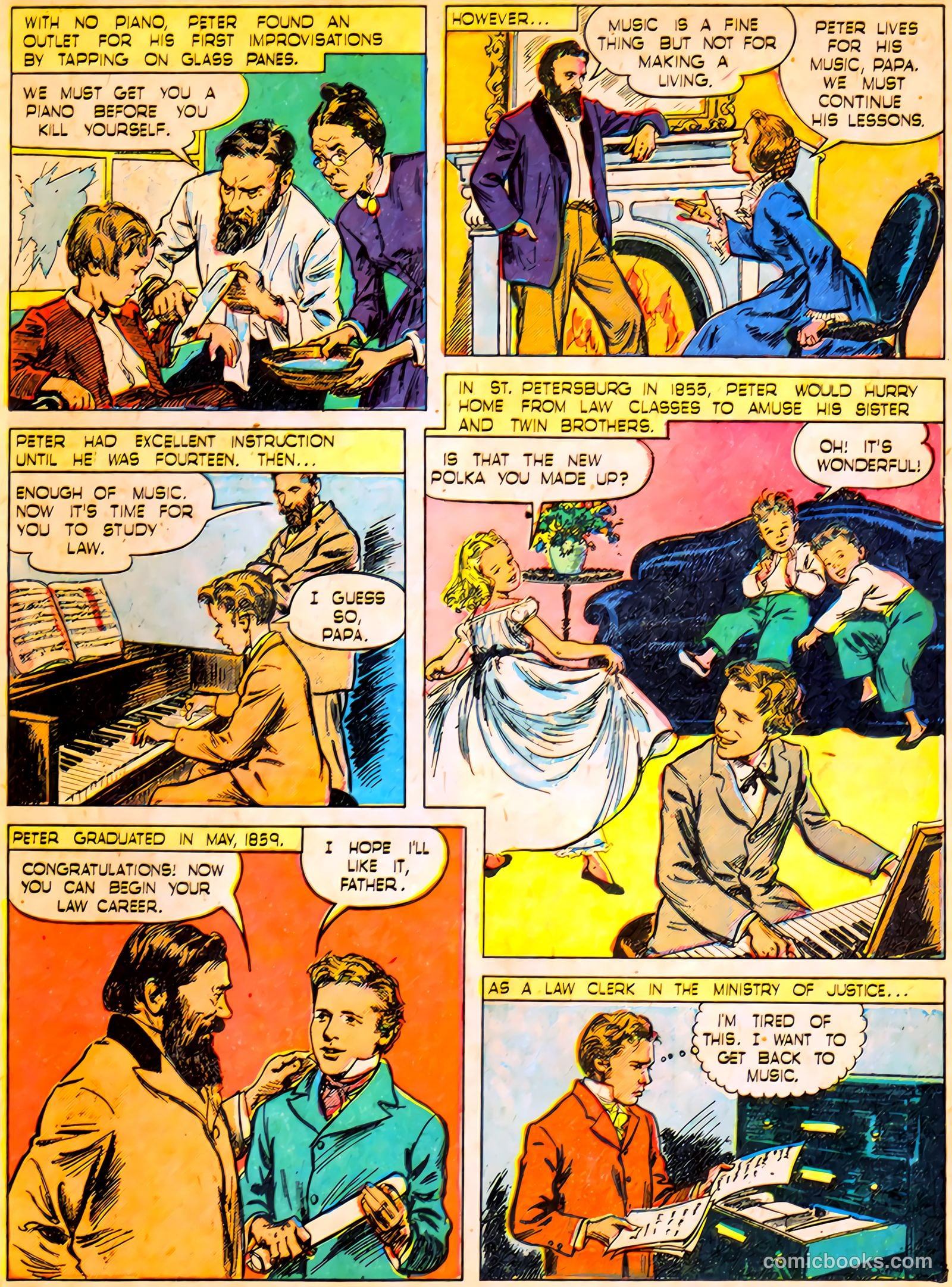 True Comics #54 (1946, Parents' Magazine Press) — page 46 of 51