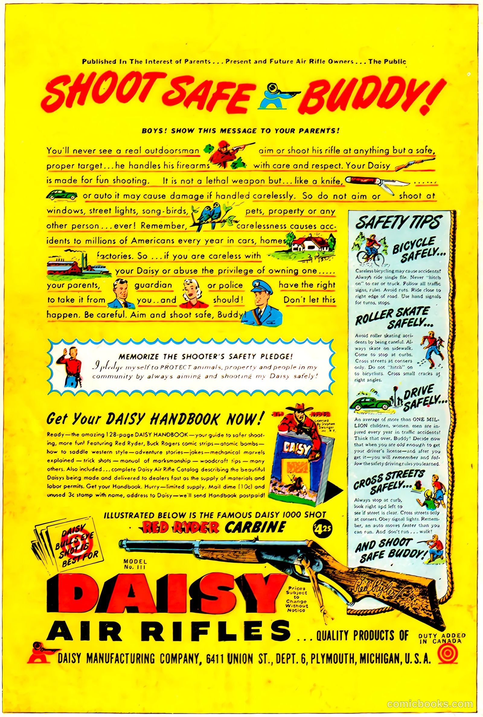 True Comics #54 (1946, Parents' Magazine Press) — page 51 of 51