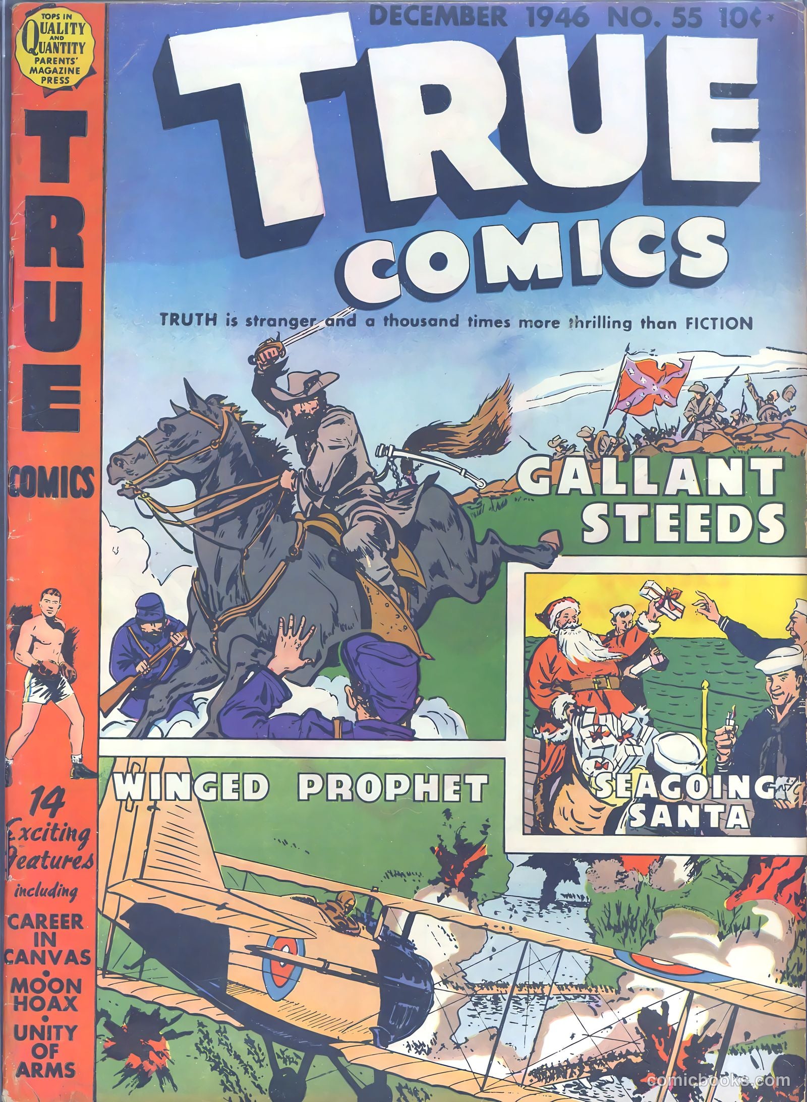 True Comics #55 cover