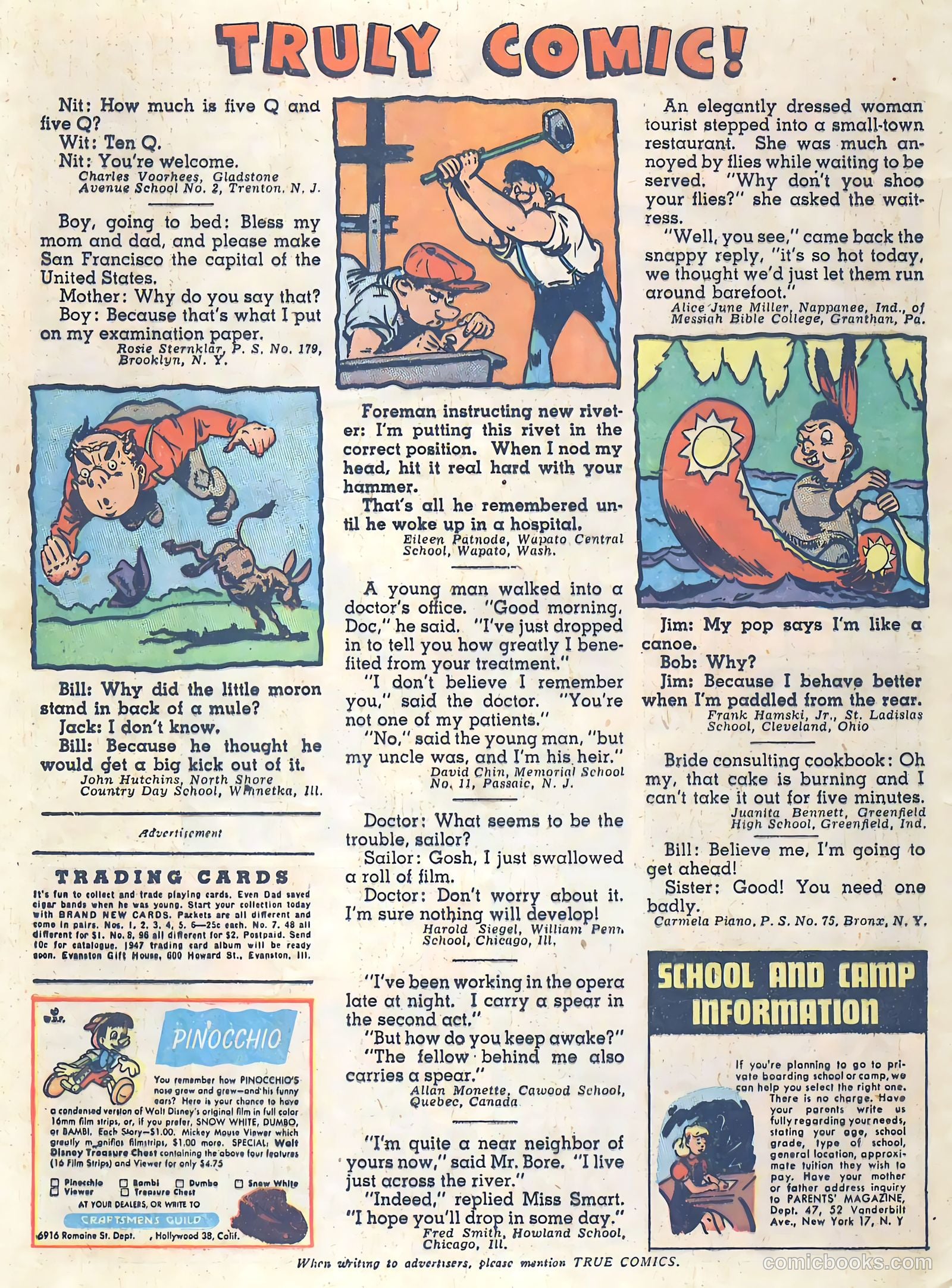True Comics #62 (1947, Parents' Magazine Press) — page 28 of 36