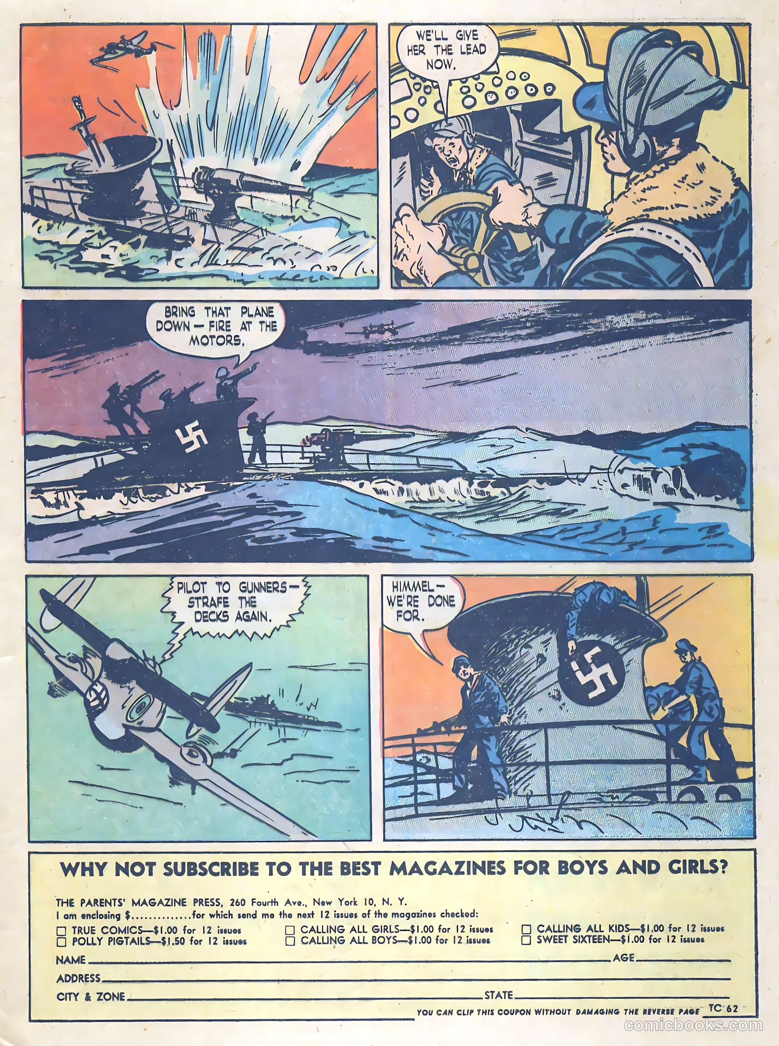 True Comics #62 (1947, Parents' Magazine Press) — page 33 of 36