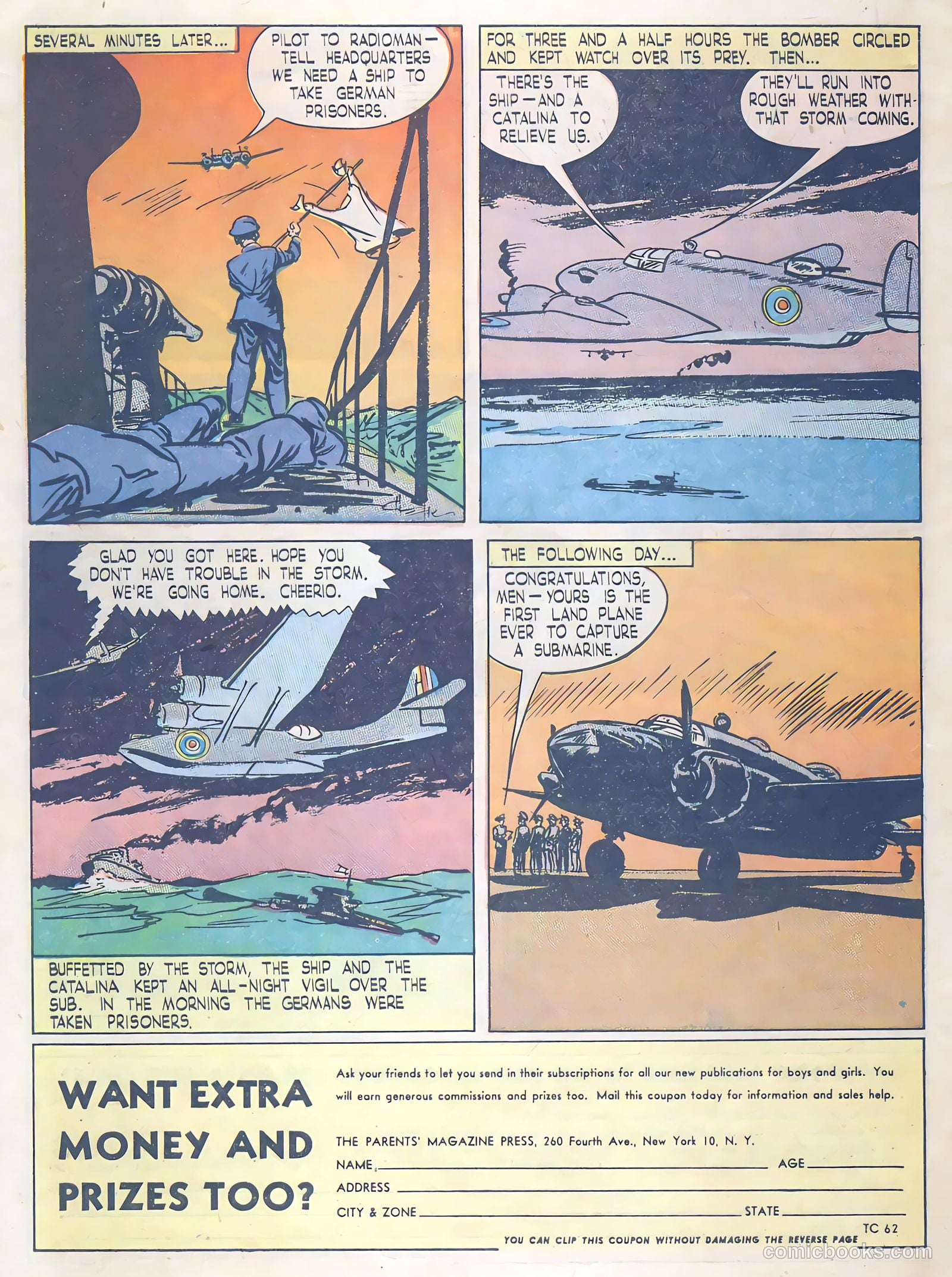 True Comics #62 (1947, Parents' Magazine Press) — page 34 of 36