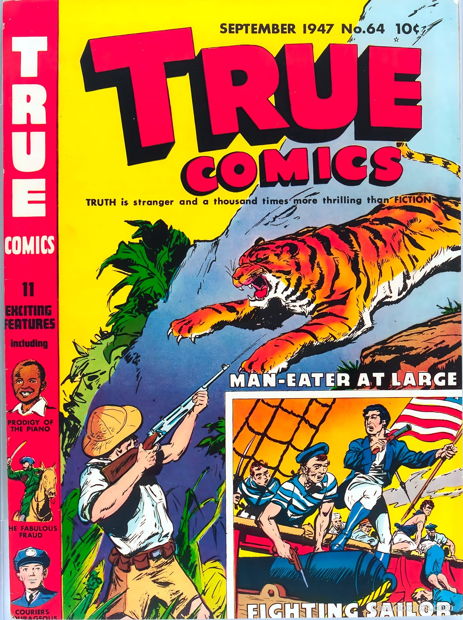 True Comics #64 cover
