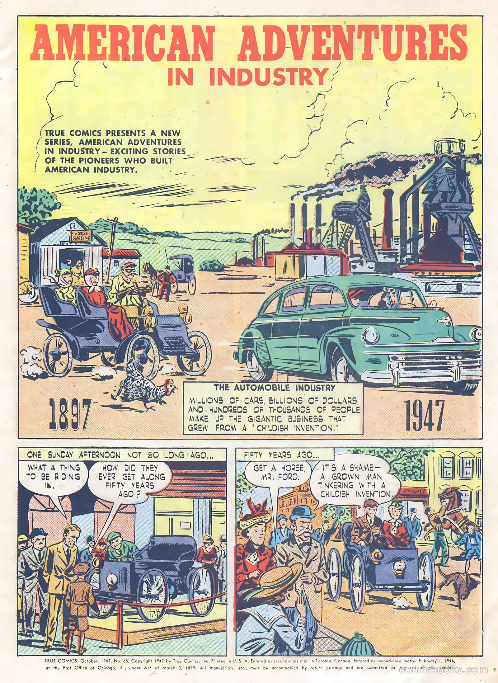 True Comics #65 (1947, Parents' Magazine Press) — page 3 of 37