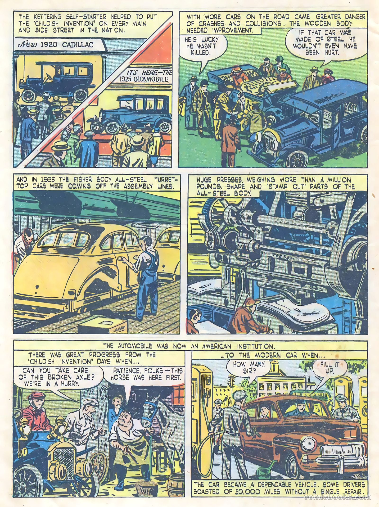 True Comics #65 (1947, Parents' Magazine Press) — page 6 of 37