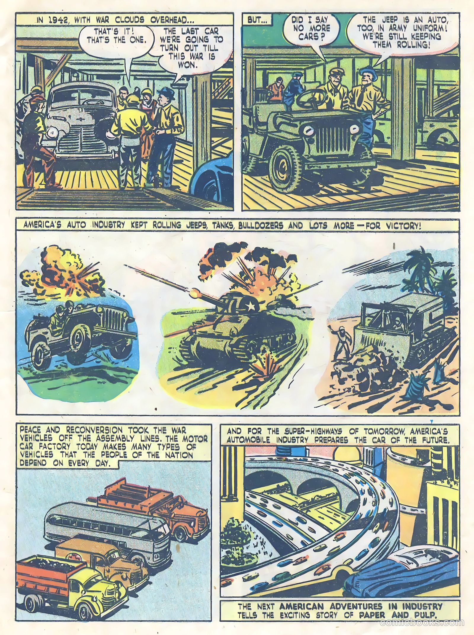 True Comics #65 (1947, Parents' Magazine Press) — page 7 of 37