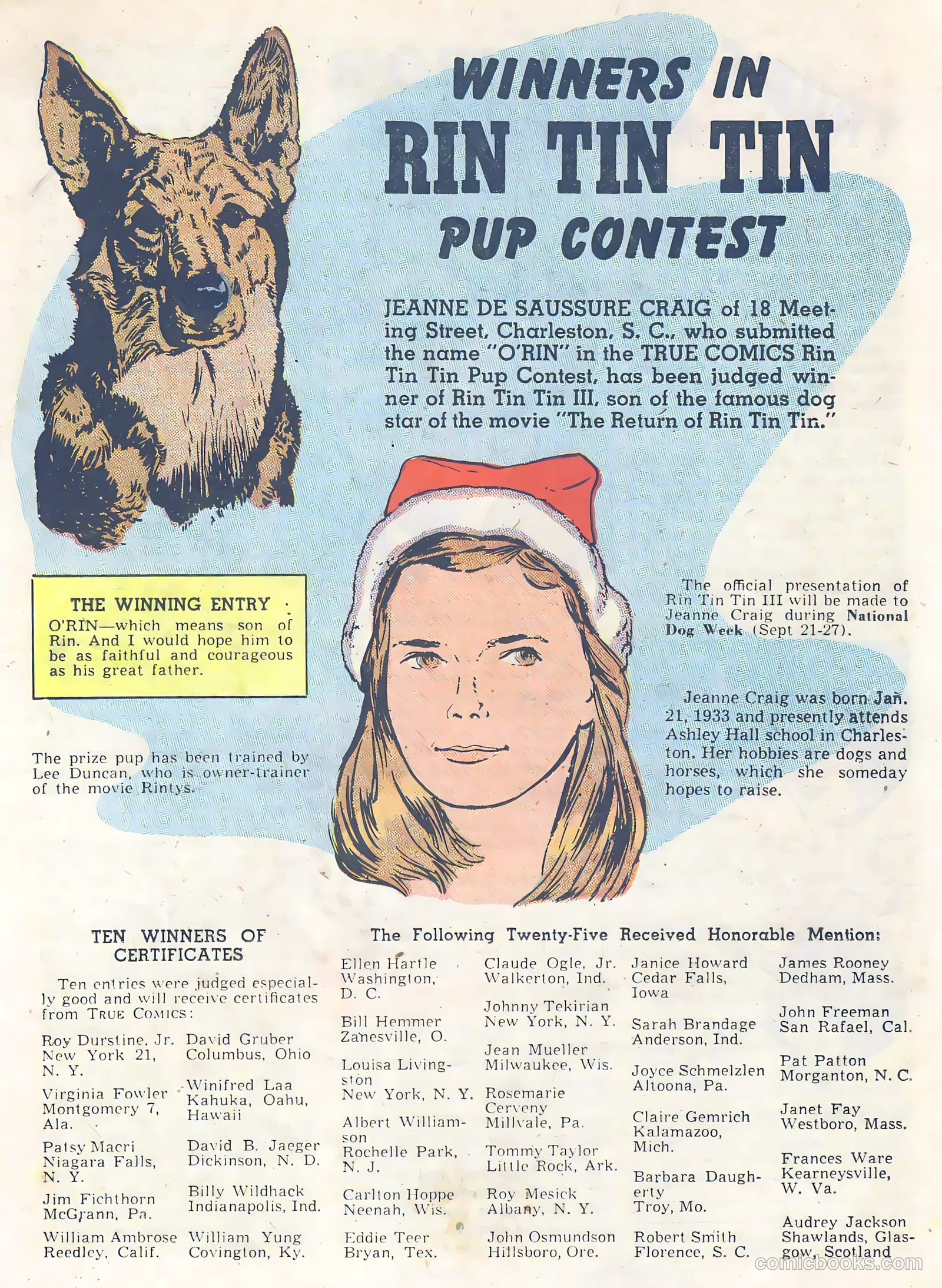 True Comics #65 (1947, Parents' Magazine Press) — page 19 of 37