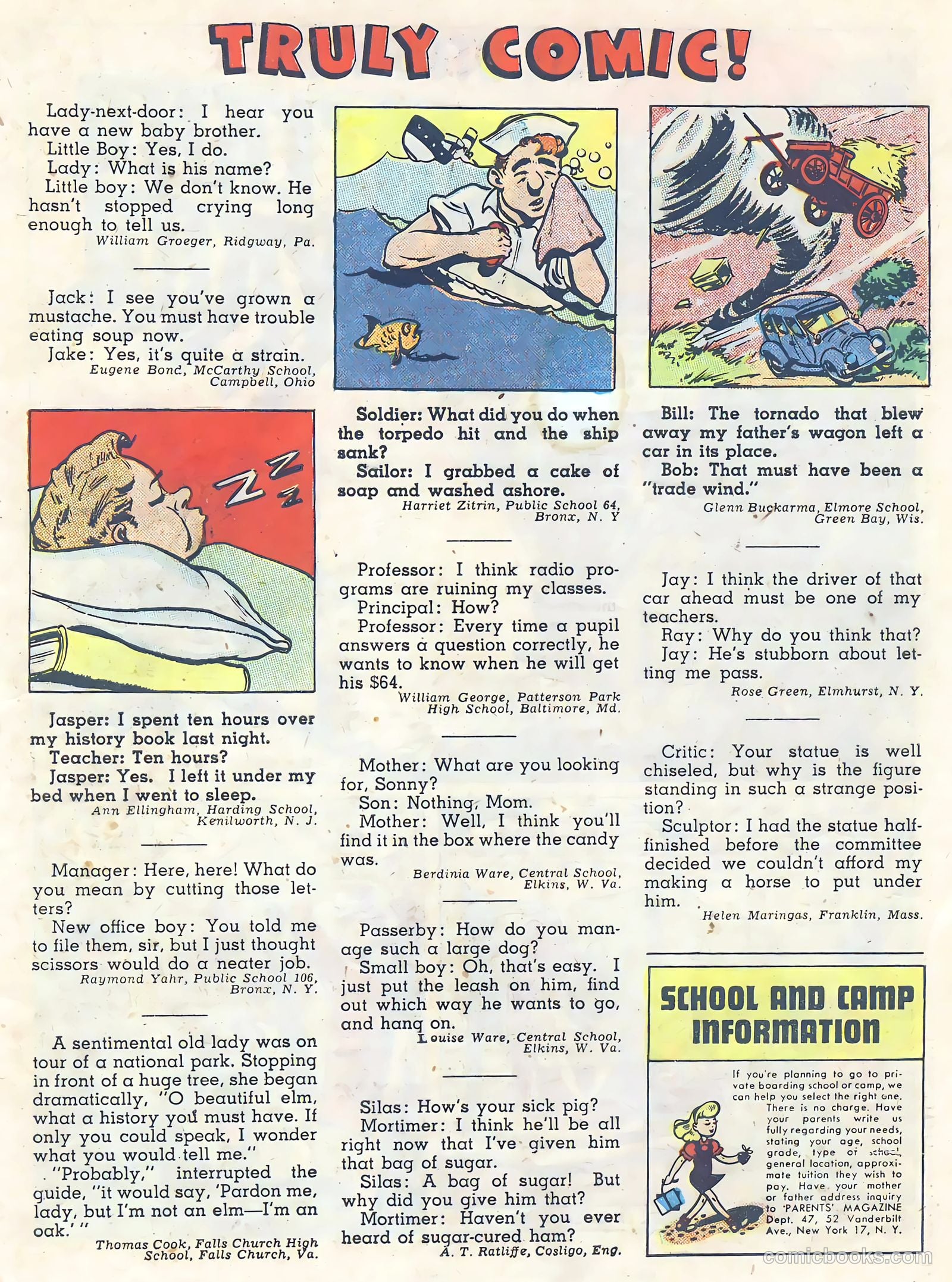 True Comics #65 (1947, Parents' Magazine Press) — page 27 of 37