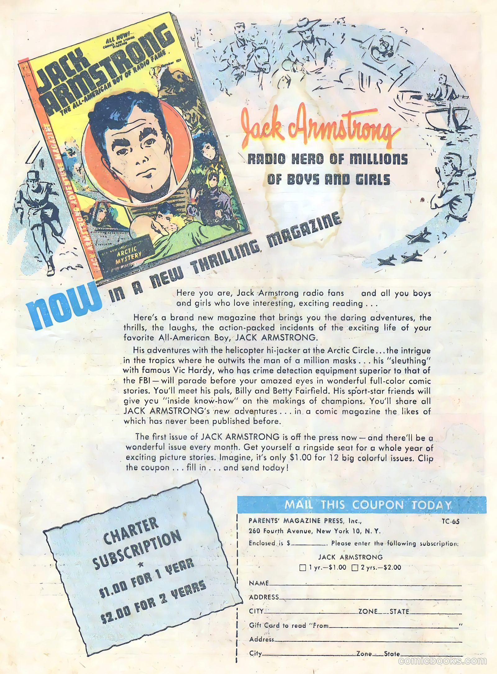 True Comics #65 (1947, Parents' Magazine Press) — page 33 of 37