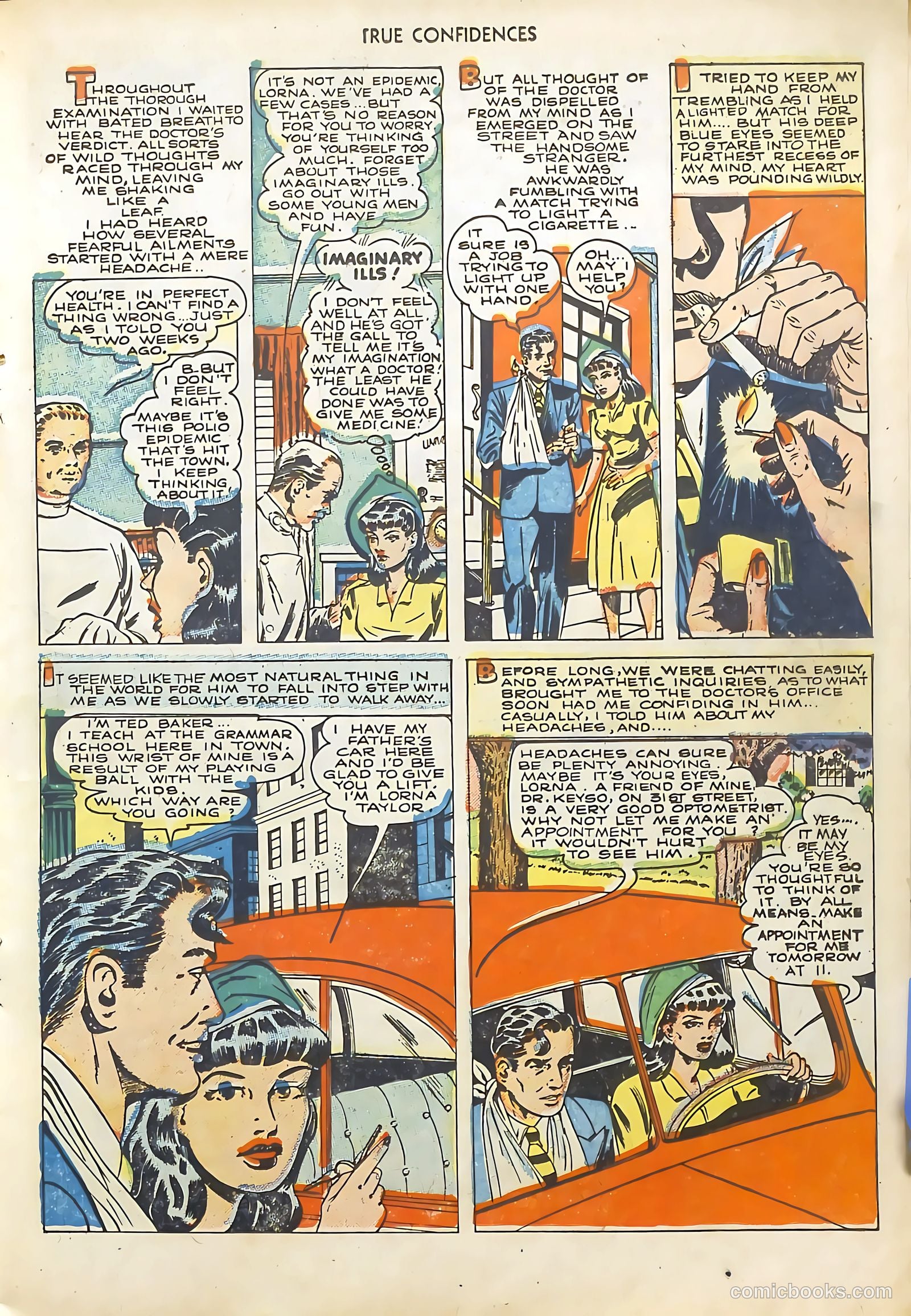 True Confidences #2 (1950) — page 15 of 36