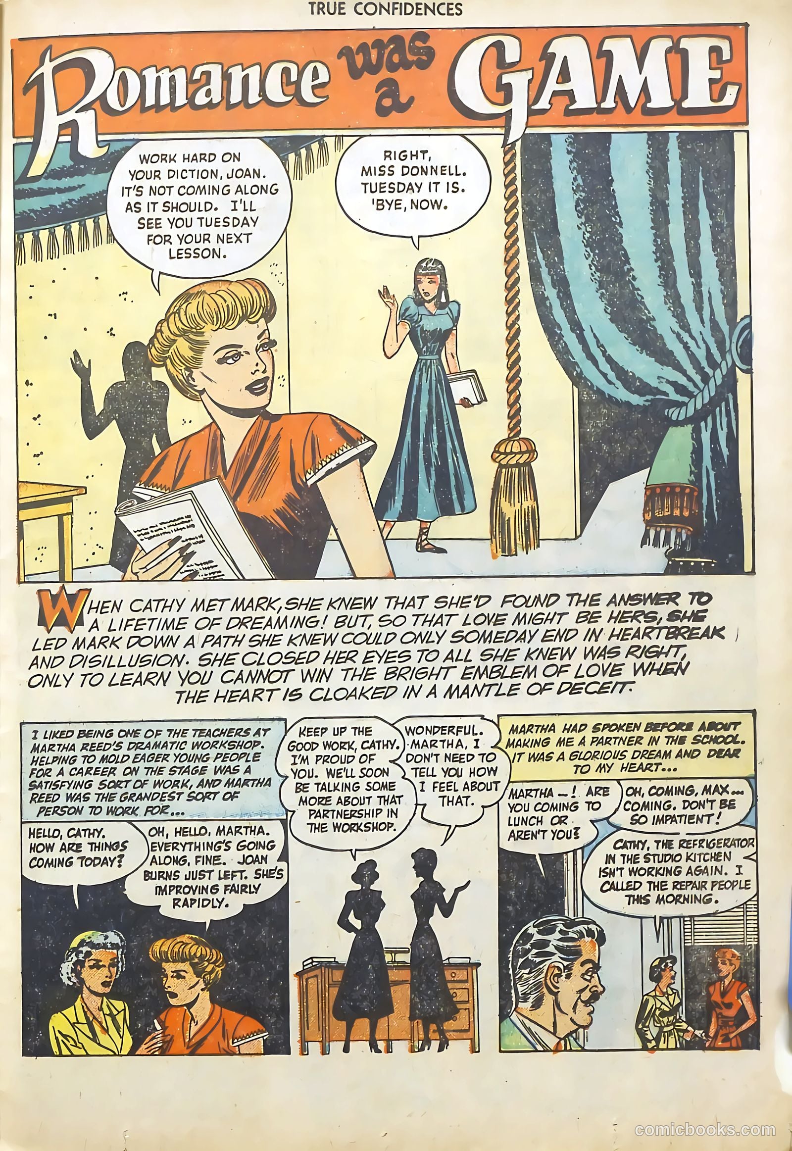 True Confidences #2 (1950) — page 25 of 36