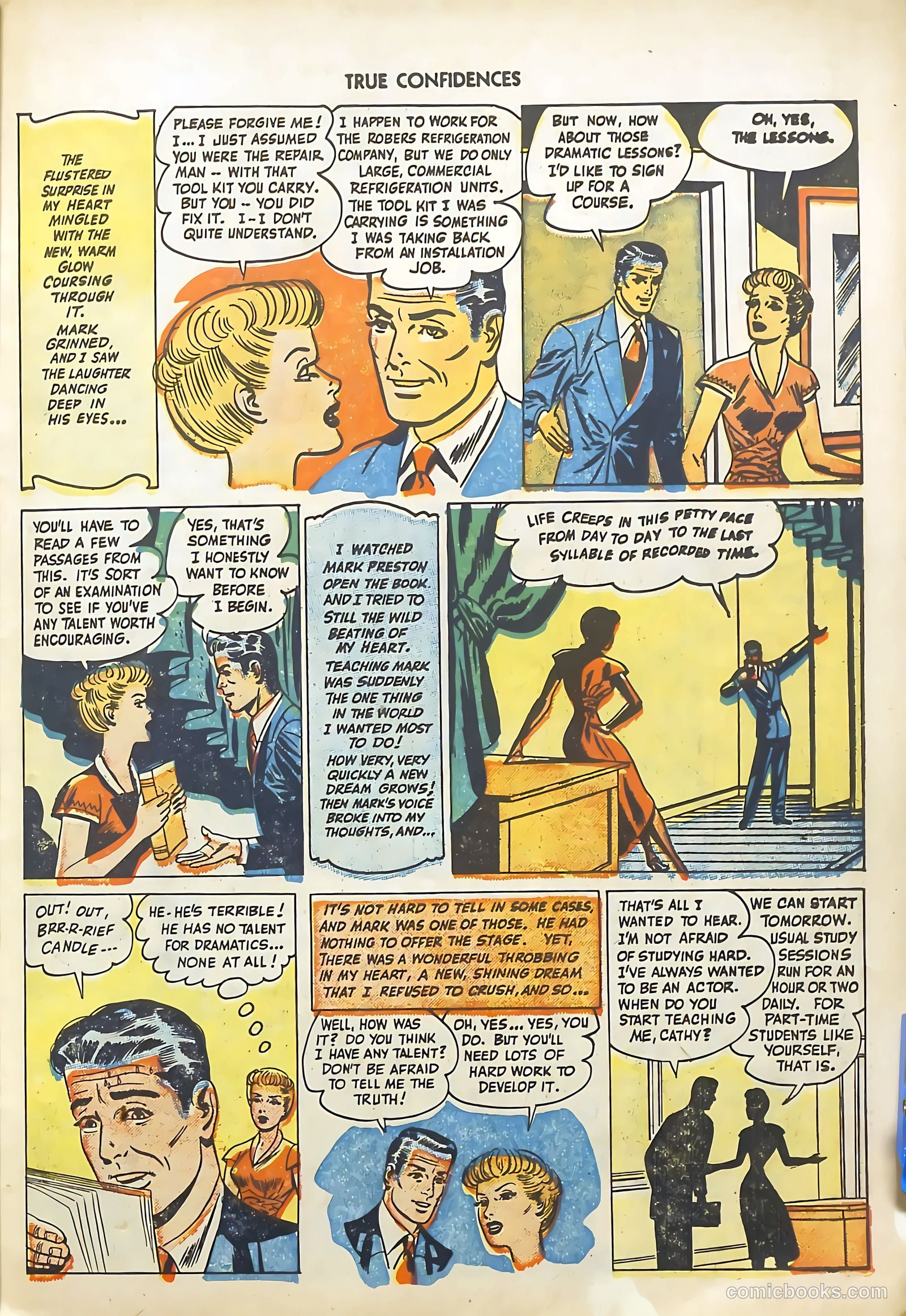 True Confidences #2 (1950) — page 27 of 36