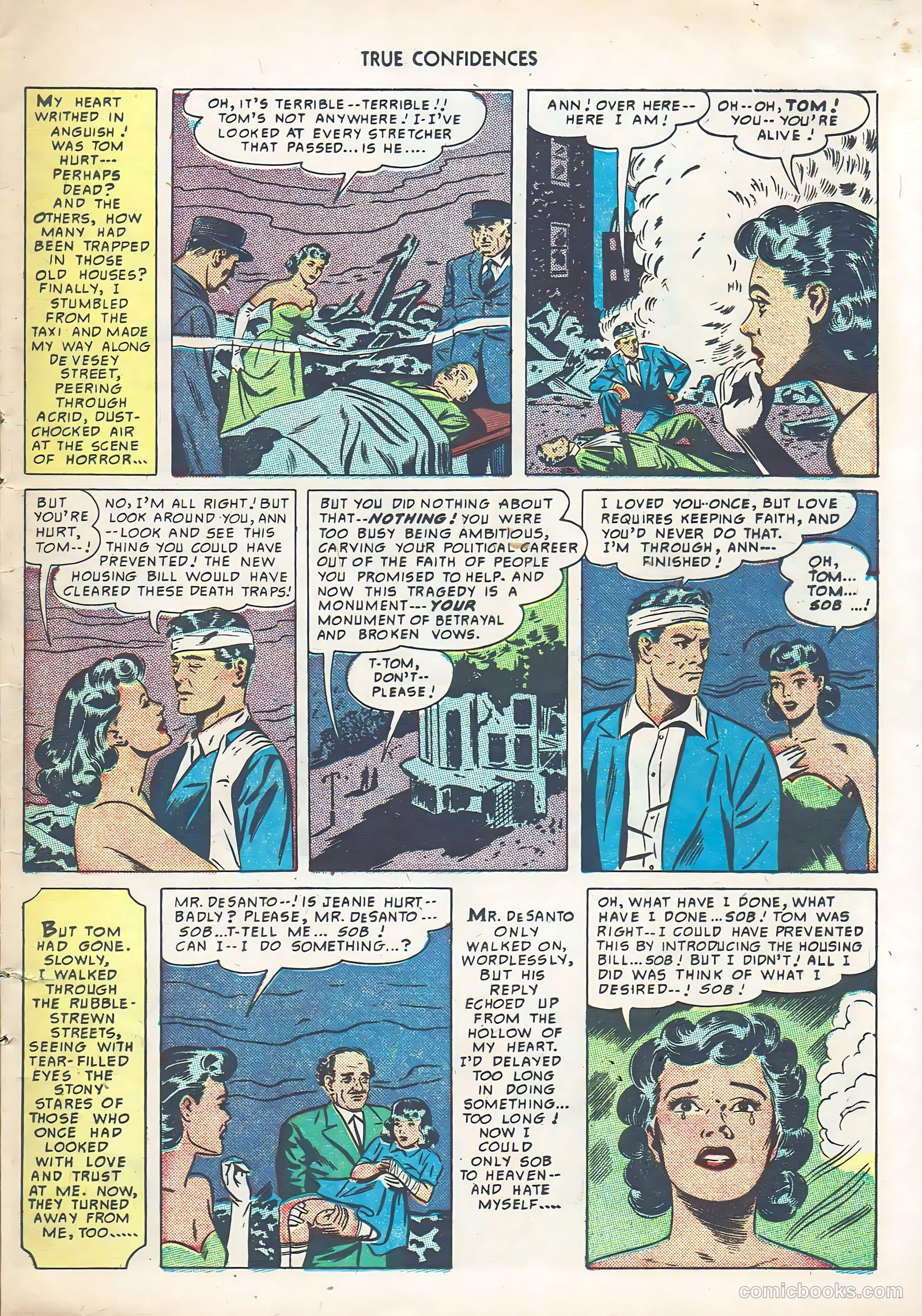 True Confidences #4 (1950) — page 13 of 36