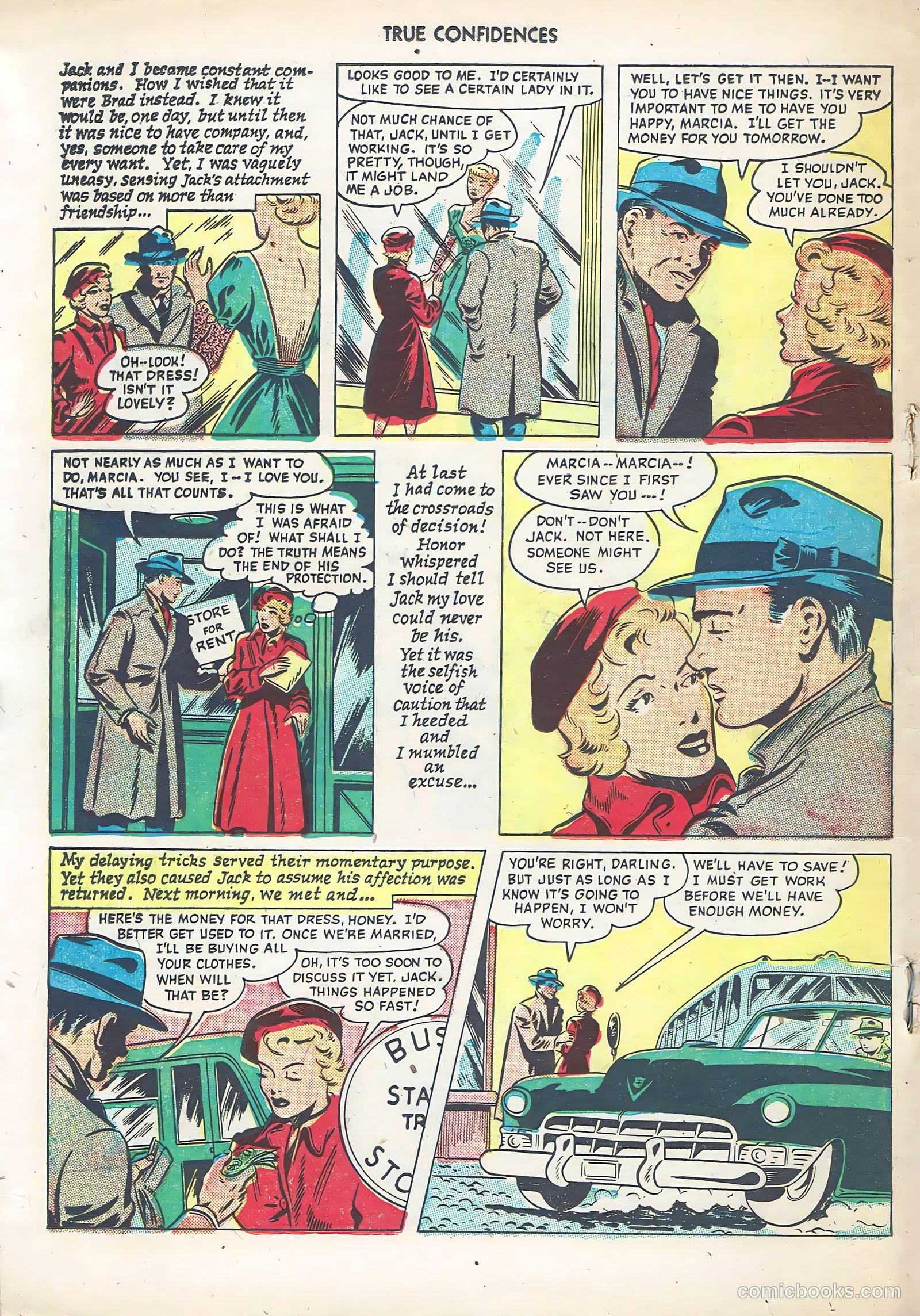 True Confidences #4 (1950) — page 18 of 36