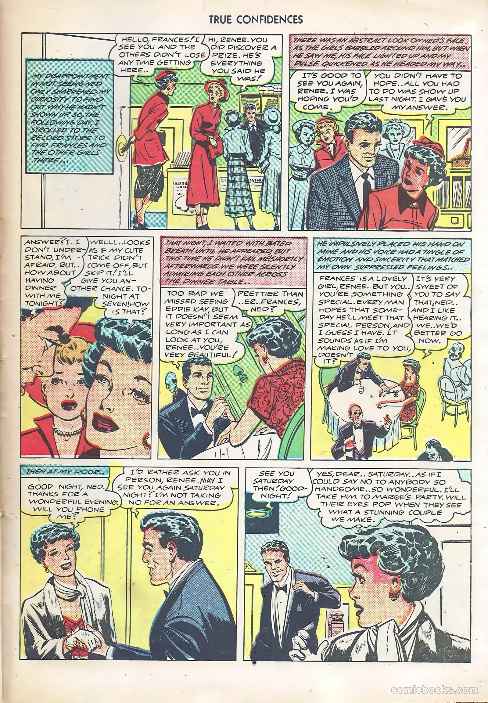 True Confidences #4 (1950) — page 27 of 36