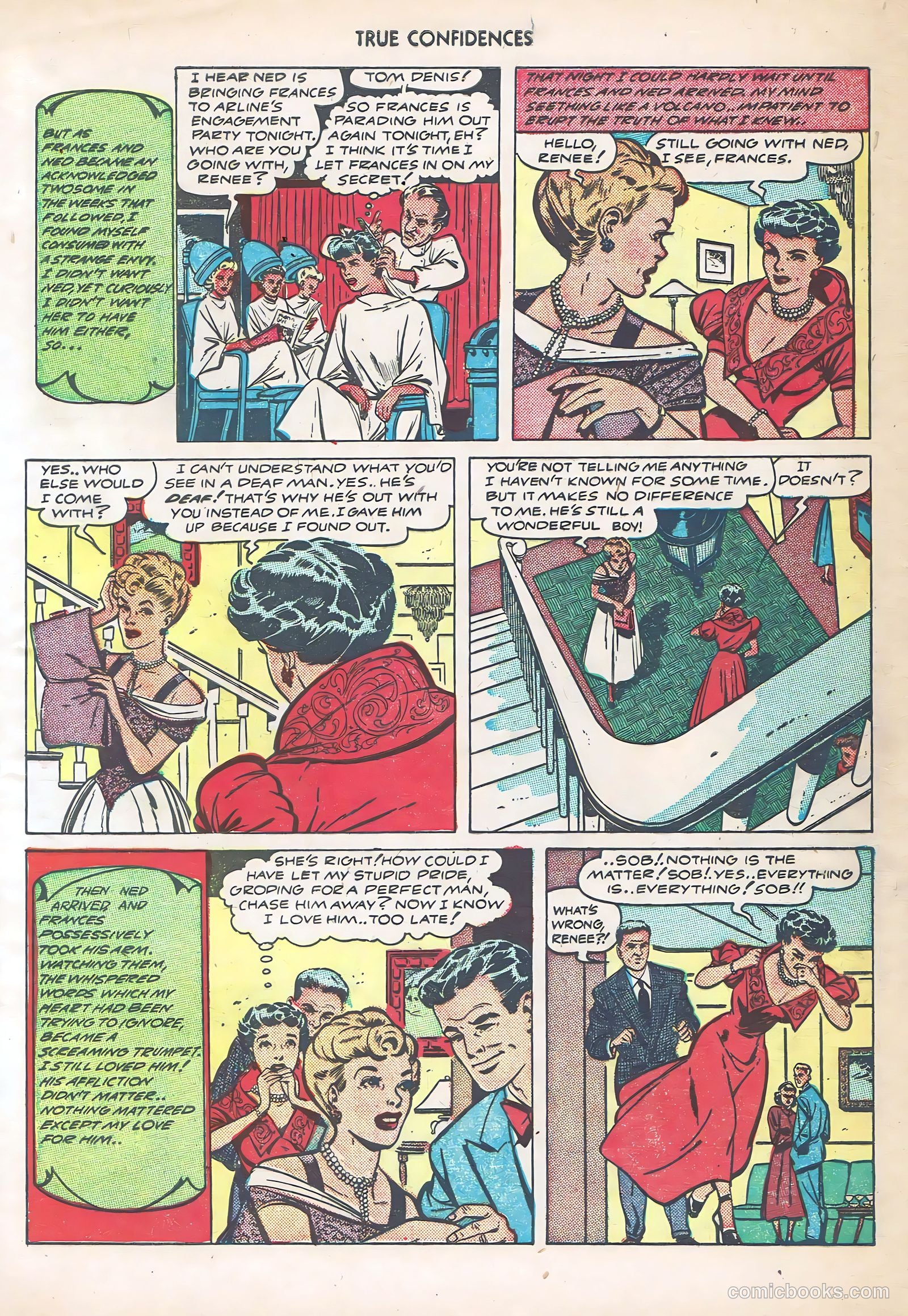 True Confidences #4 (1950) — page 32 of 36