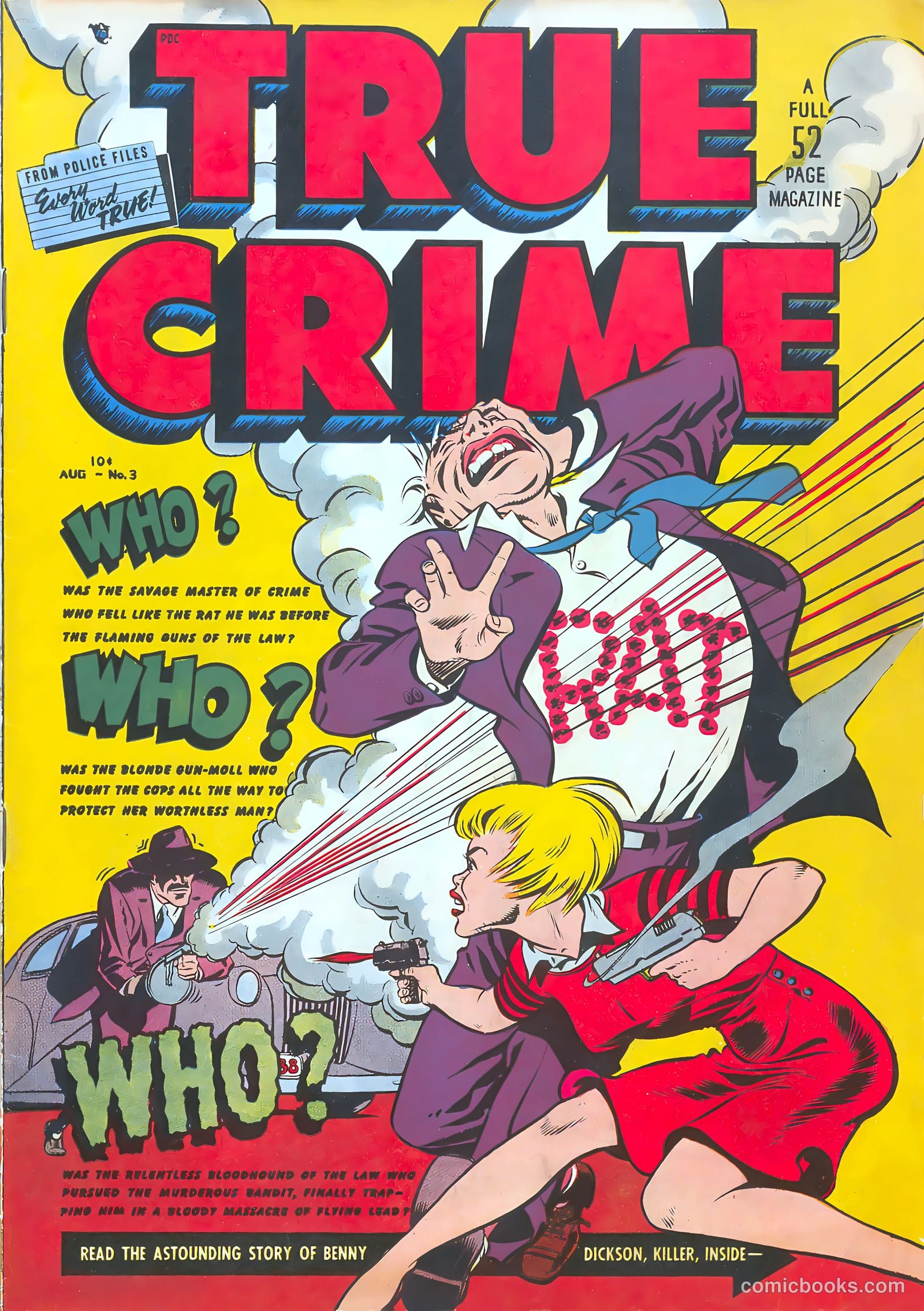 True Crime Comics #3 cover