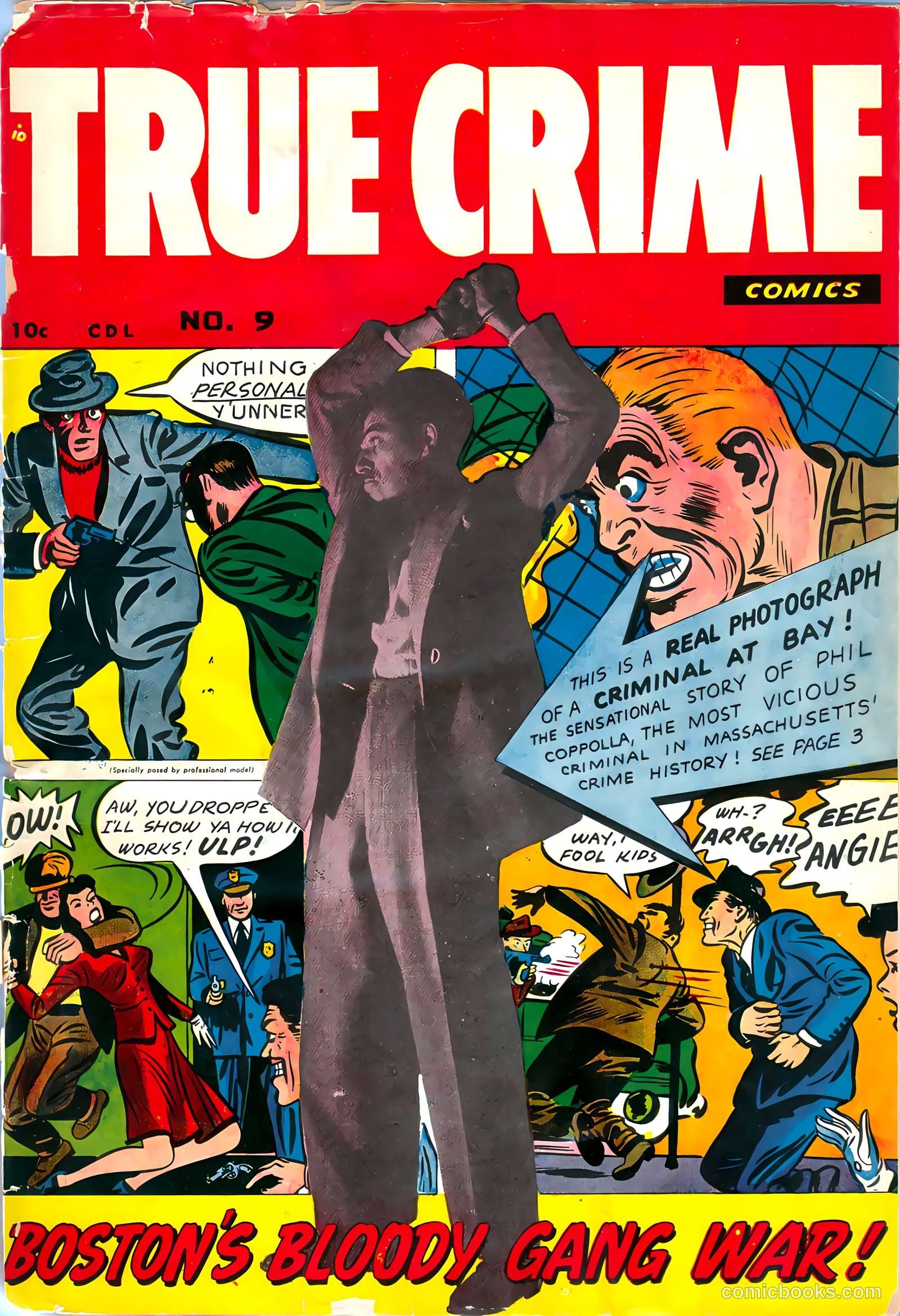 True Crime Comics #9 cover