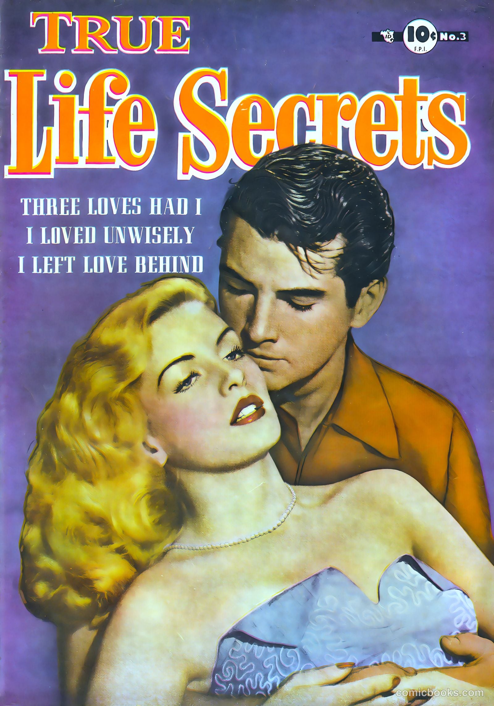 True Life Secrets #3 cover