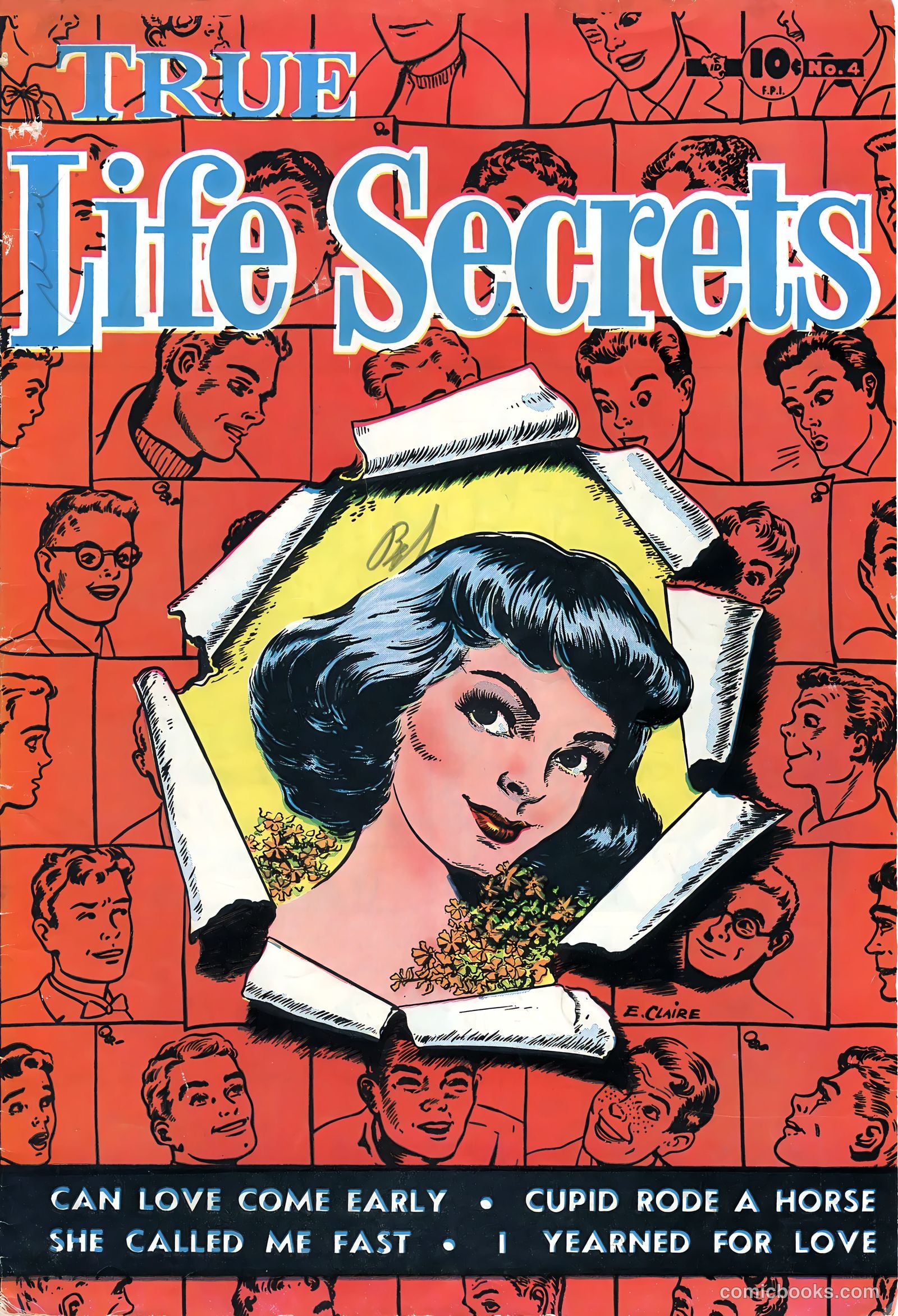 True Life Secrets #4 cover