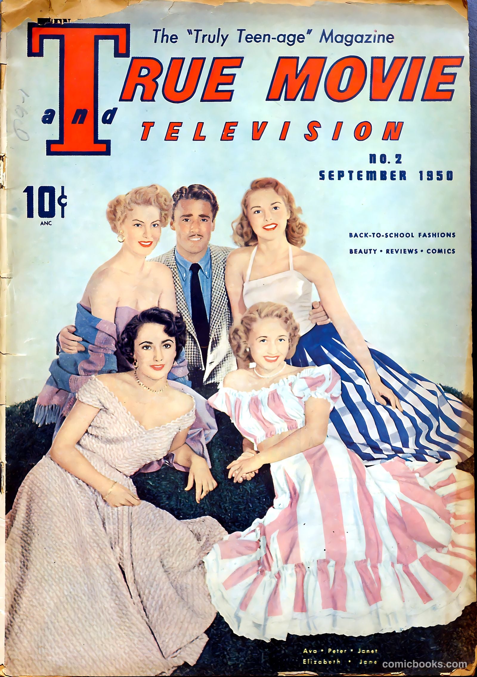 True Movie and Television #2 (1950) — page 1 of 52