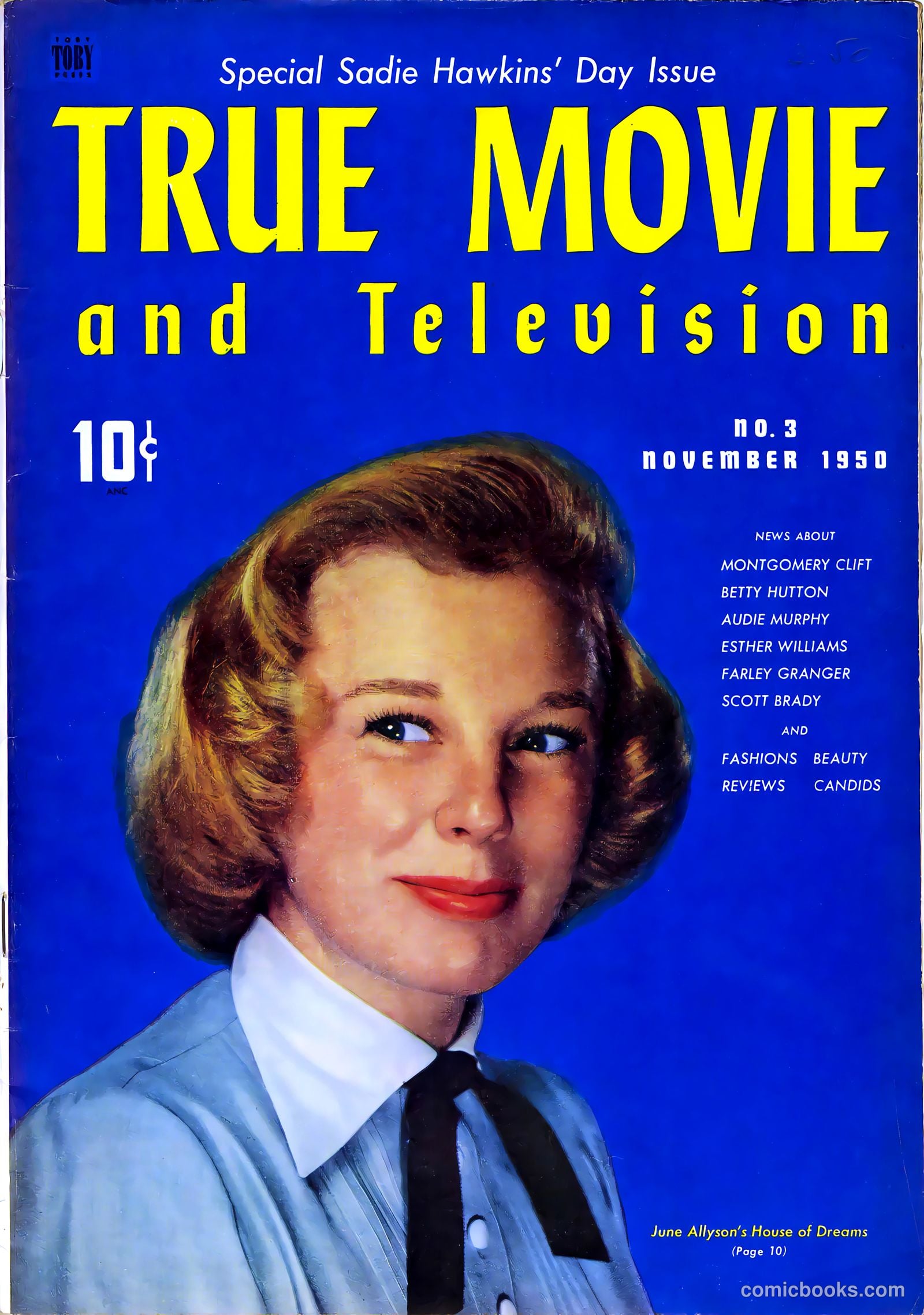 True Movie and Television #3 (1950) — page 1 of 52
