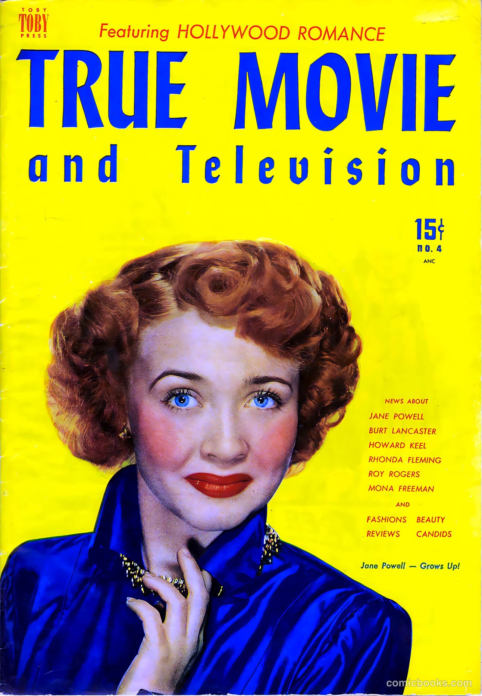 True Movie and Television #4 (1951) — page 1 of 52