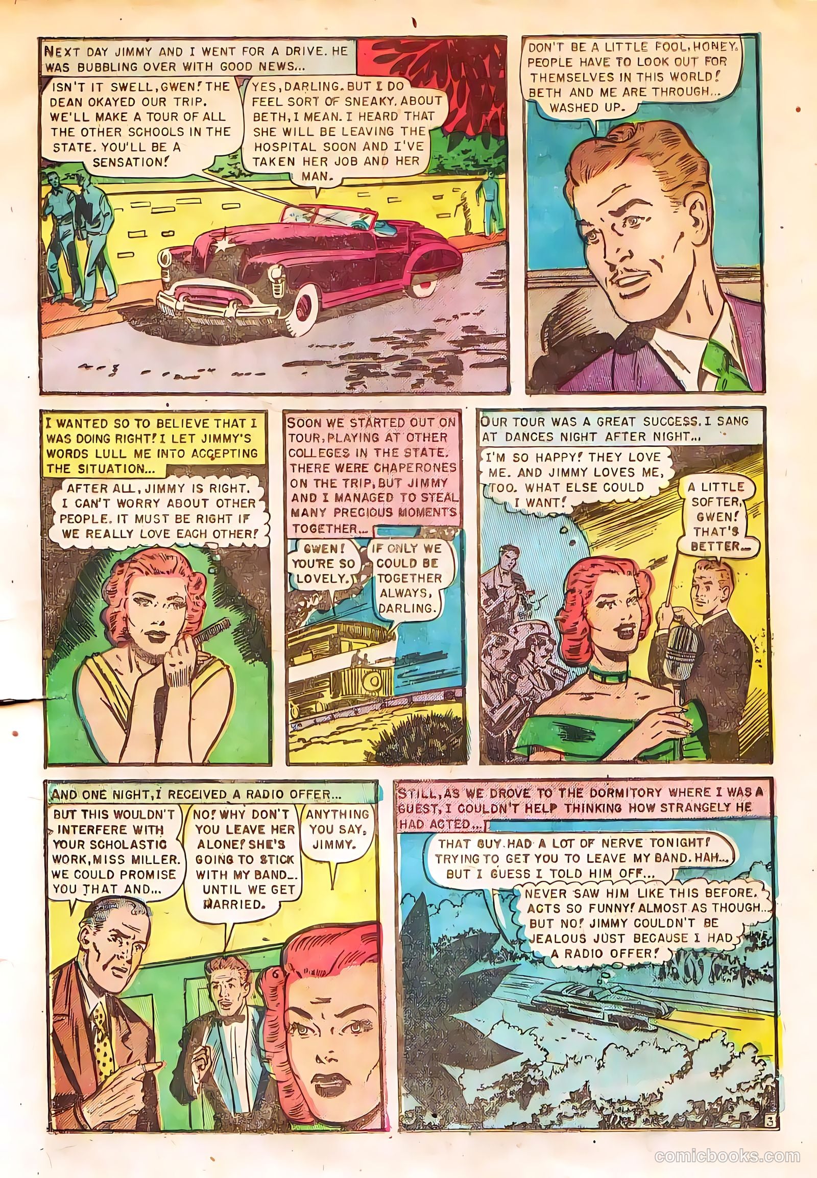 True-to-Life Romances #10 (1952) — page 5